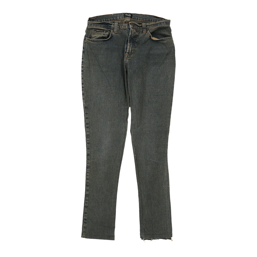 Dolce & Gabbana Jeans - 30W UK 10 Grey Cotton | Size: UK 10 Refurbished - N/A (Preloved Designer is not a specific brand, it refurbished available on Cerqular