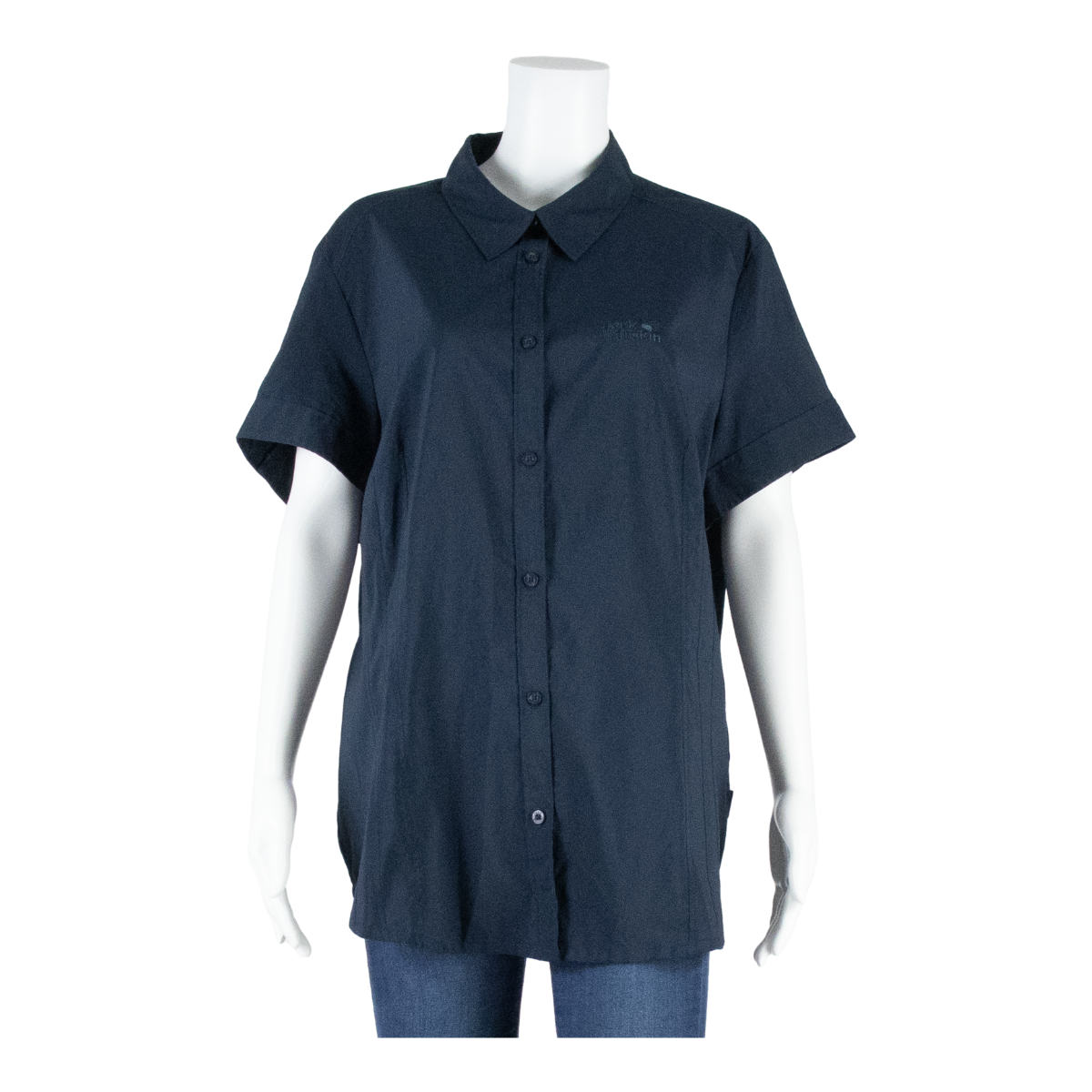 JACK WOLFSKIN Womens Blouse Blue UK 20 Refurbished - N/A refurbished available on Cerqular