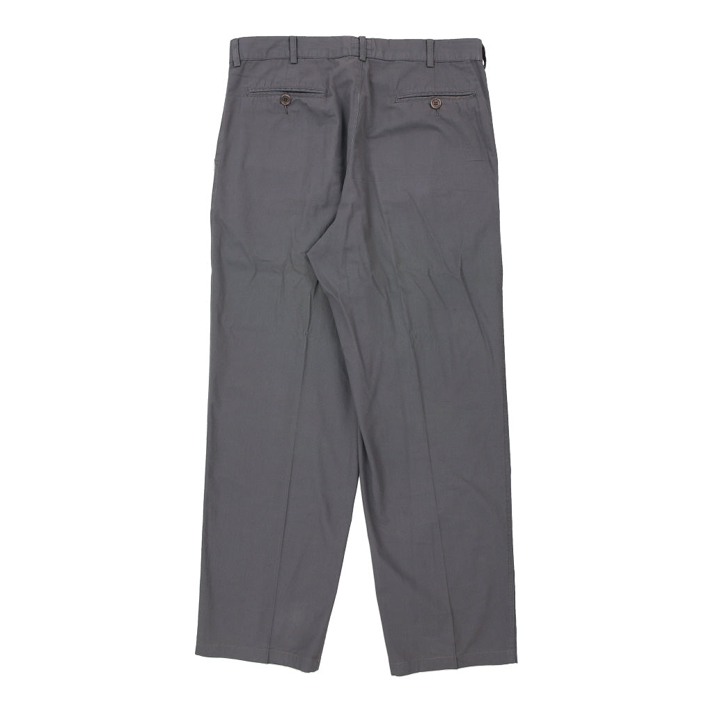 Moschino Jeans Trousers - 36W 31L Grey Cotton | Size: 36"" waist Refurbished - Thrifted (note: this is a term often used to describe second- refurbished available on Cerqular