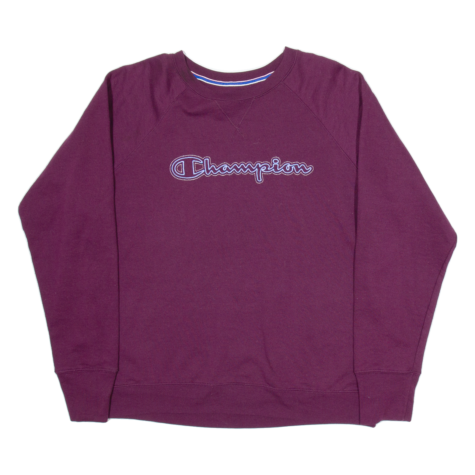 CHAMPION Womens Sweatshirt Purple XL Refurbished - N/A refurbished available on Cerqular