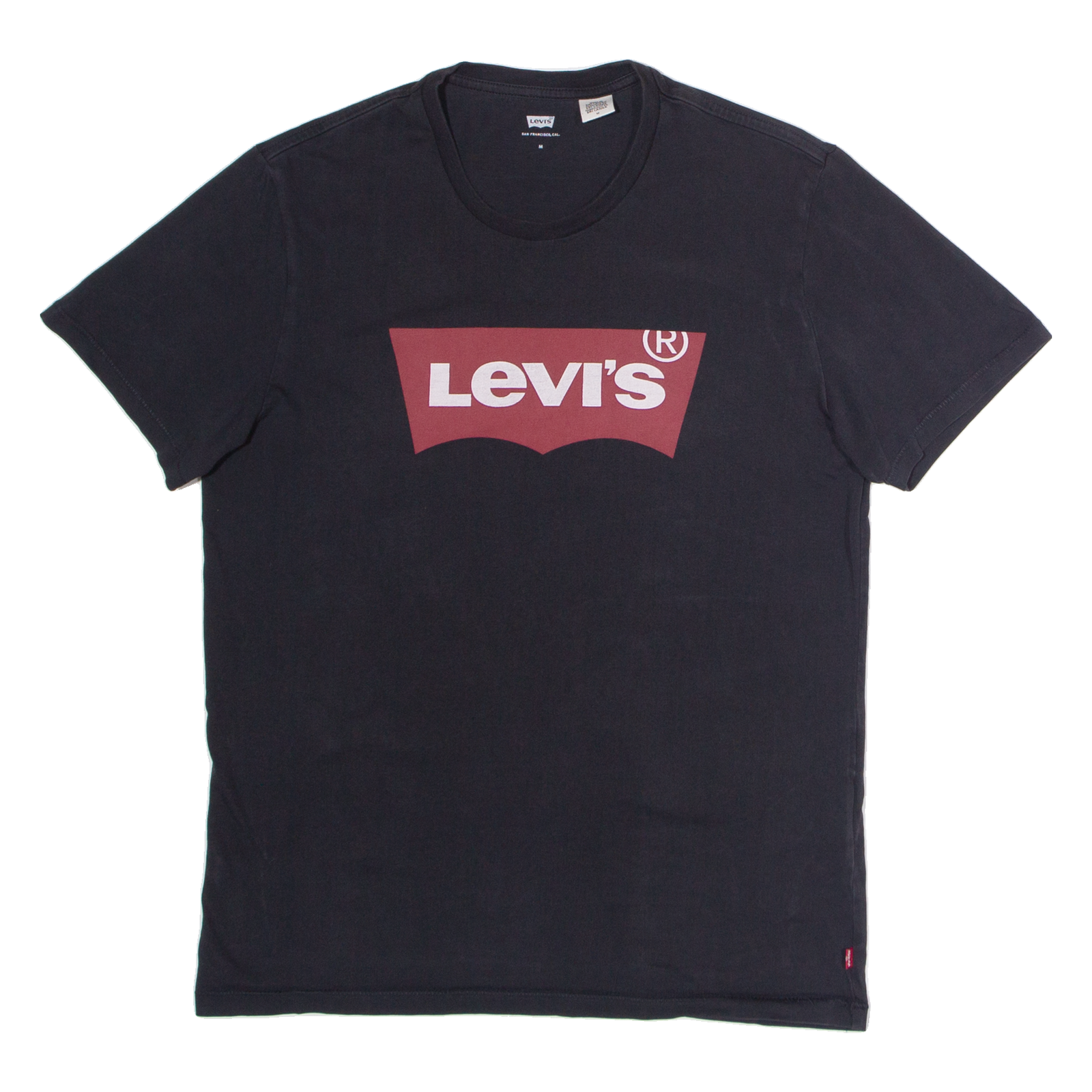 LEVI'S Mens T-Shirt Black M Refurbished - N/A refurbished available on Cerqular
