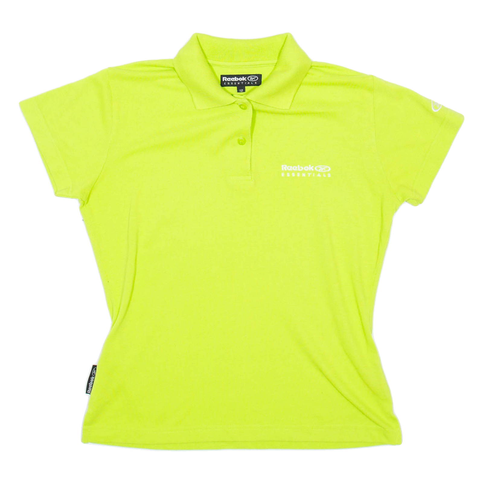 REEBOK Essentials Womens Polo Shirt Green M Refurbished - N/A refurbished available on Cerqular