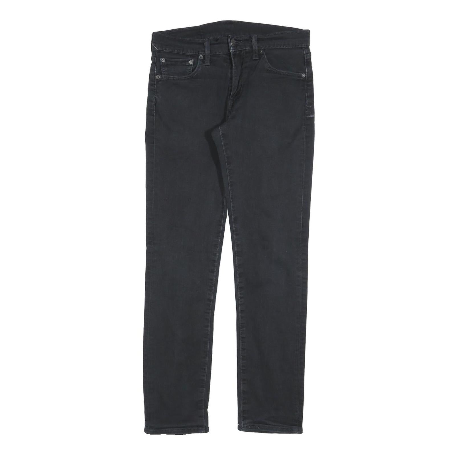LEVI'S 511 Slim Mens Black Slim Skinny Denim W30 L32 Zip Cotton Blend Jeans Refurbished - N/A refurbished available on Cerqular