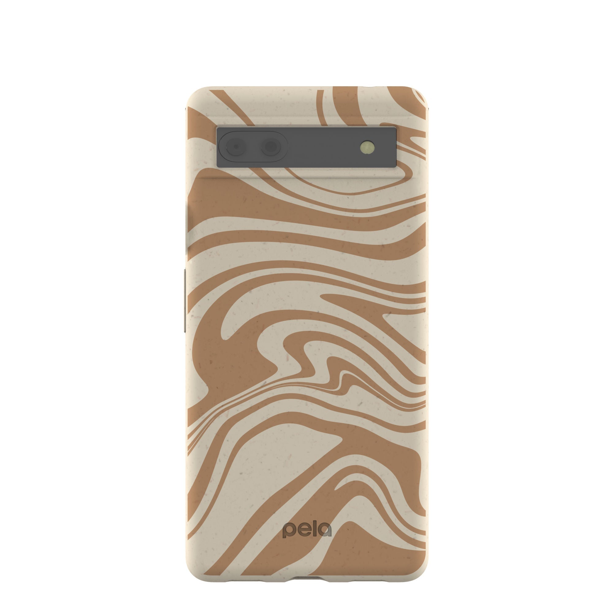 London Fog Cappuccino Google Pixel 6a Case Refurbished - Pela Case refurbished available on Cerqular