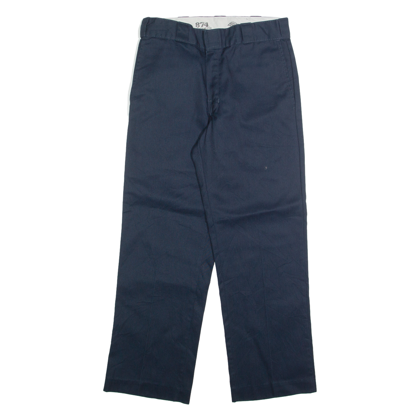 DICKIES Chino Mens Trousers Blue Regular Straight W31 L31 Refurbished - N/A refurbished available on Cerqular
