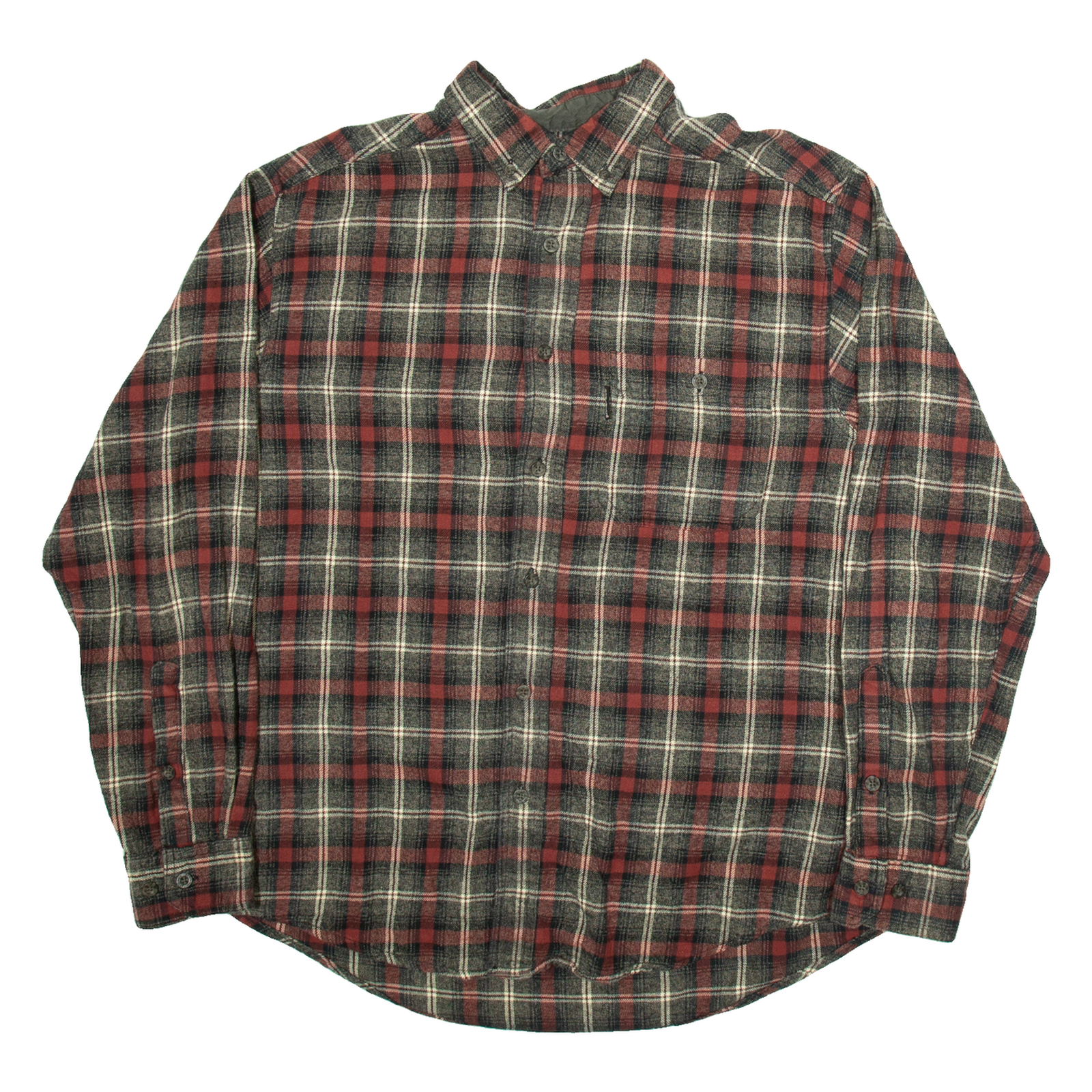 Buy WOOLRICH Mens Shirt Grey Check Long Sleeve L Refurbished - $41.59 WOOLRICH Mens Shirt Grey Check Long Sleeve L Refurbished - N/A refurbished available on Cerqular