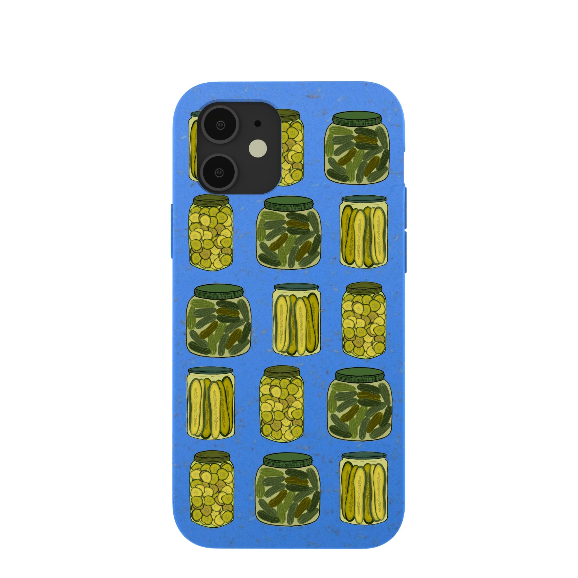 Electric Blue Pickling Pickles iPhone 12/ iPhone 12 Pro Case Refurbished - Pela Case refurbished available on Cerqular