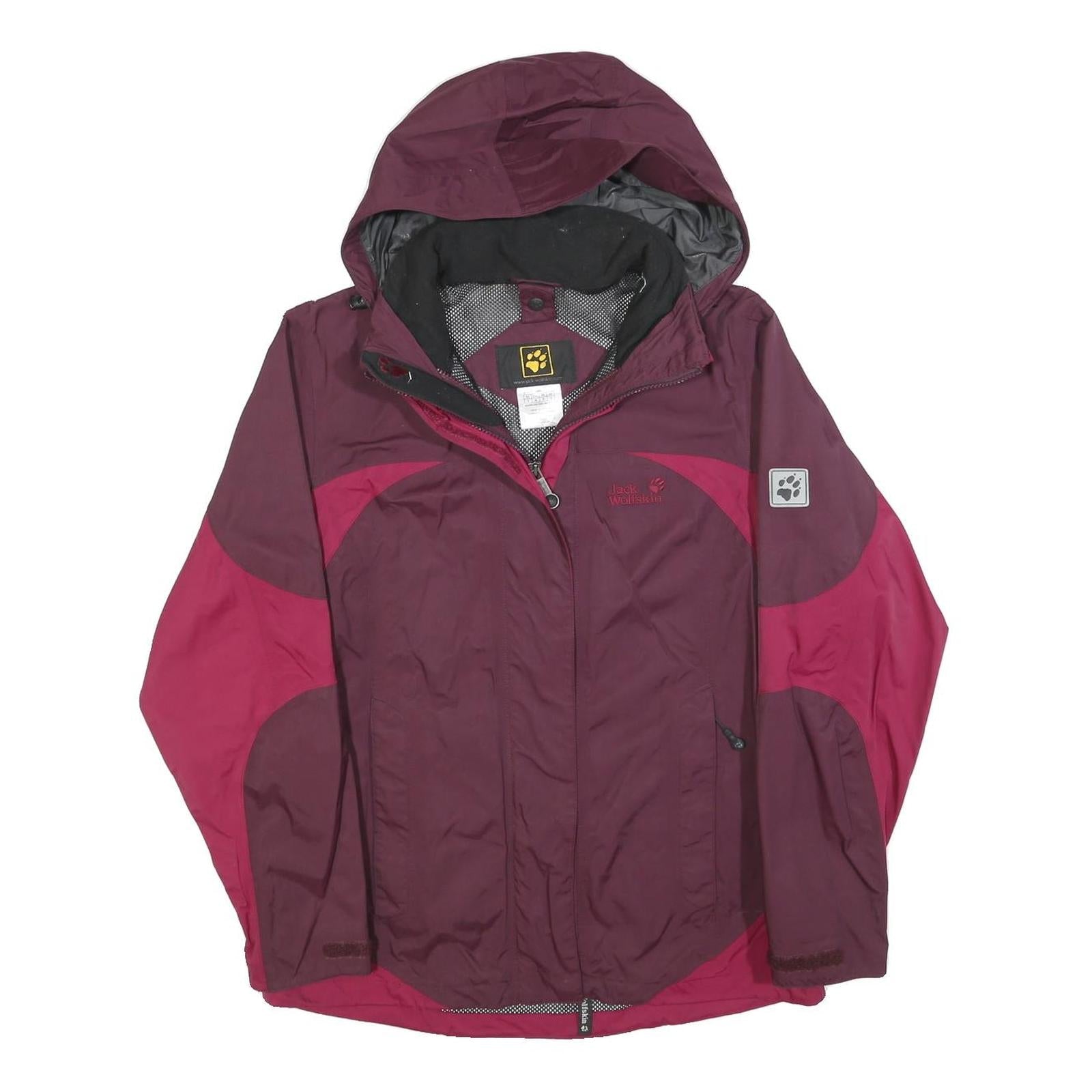 Buy JACK WOLFSKIN Womens Burgundy & Pink Outdoor Zip Jacket UK 10 Polyester Blend Refurbished - $66.29 JACK WOLFSKIN Womens Burgundy & Pink Outdoor Zip Jacket UK 10 Polyester Blend Refurbished - N/A refurbished available on Cerqular