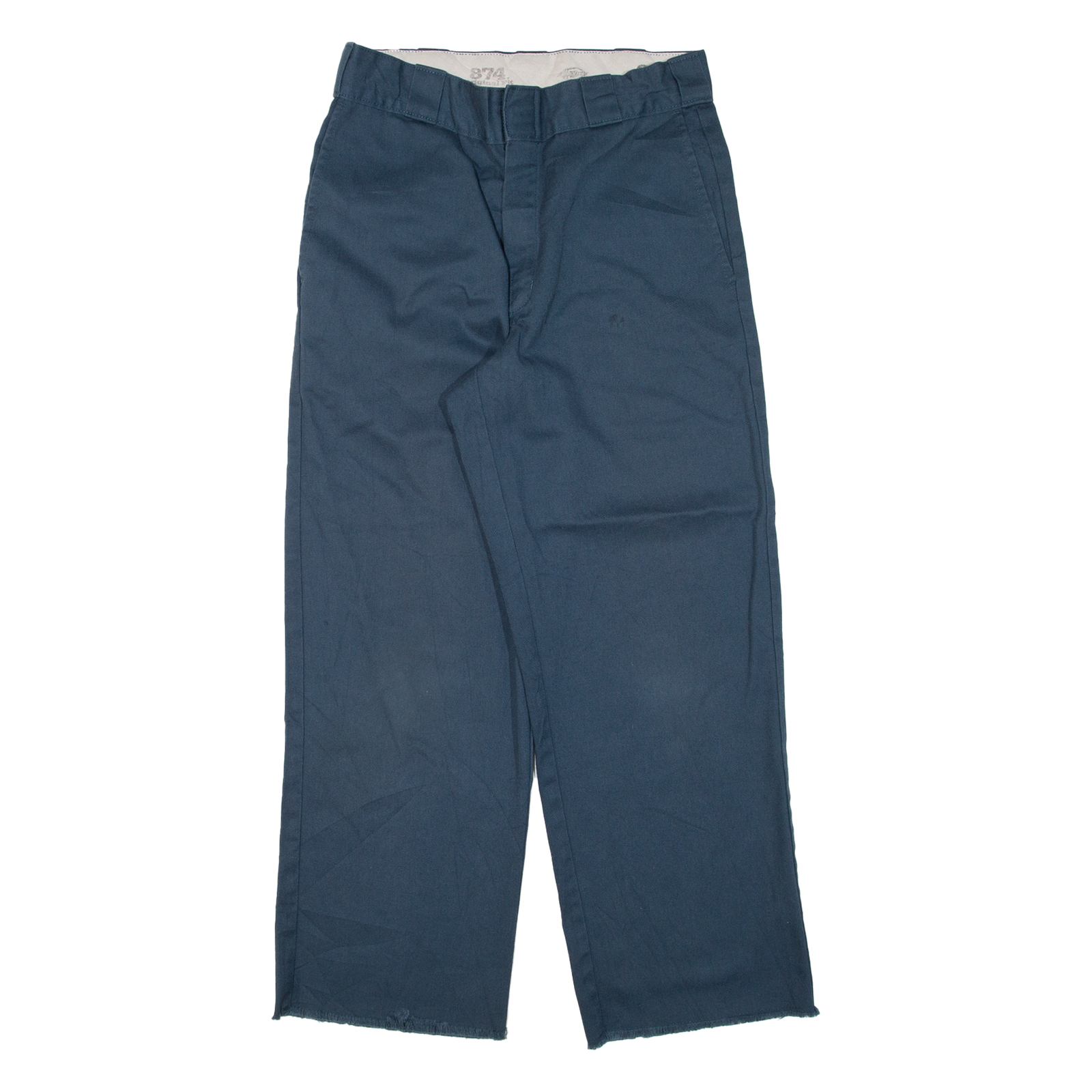 DICKIES 874 Workwear Mens Trousers Blue Regular Straight W30 L27 Refurbished - N/A refurbished available on Cerqular