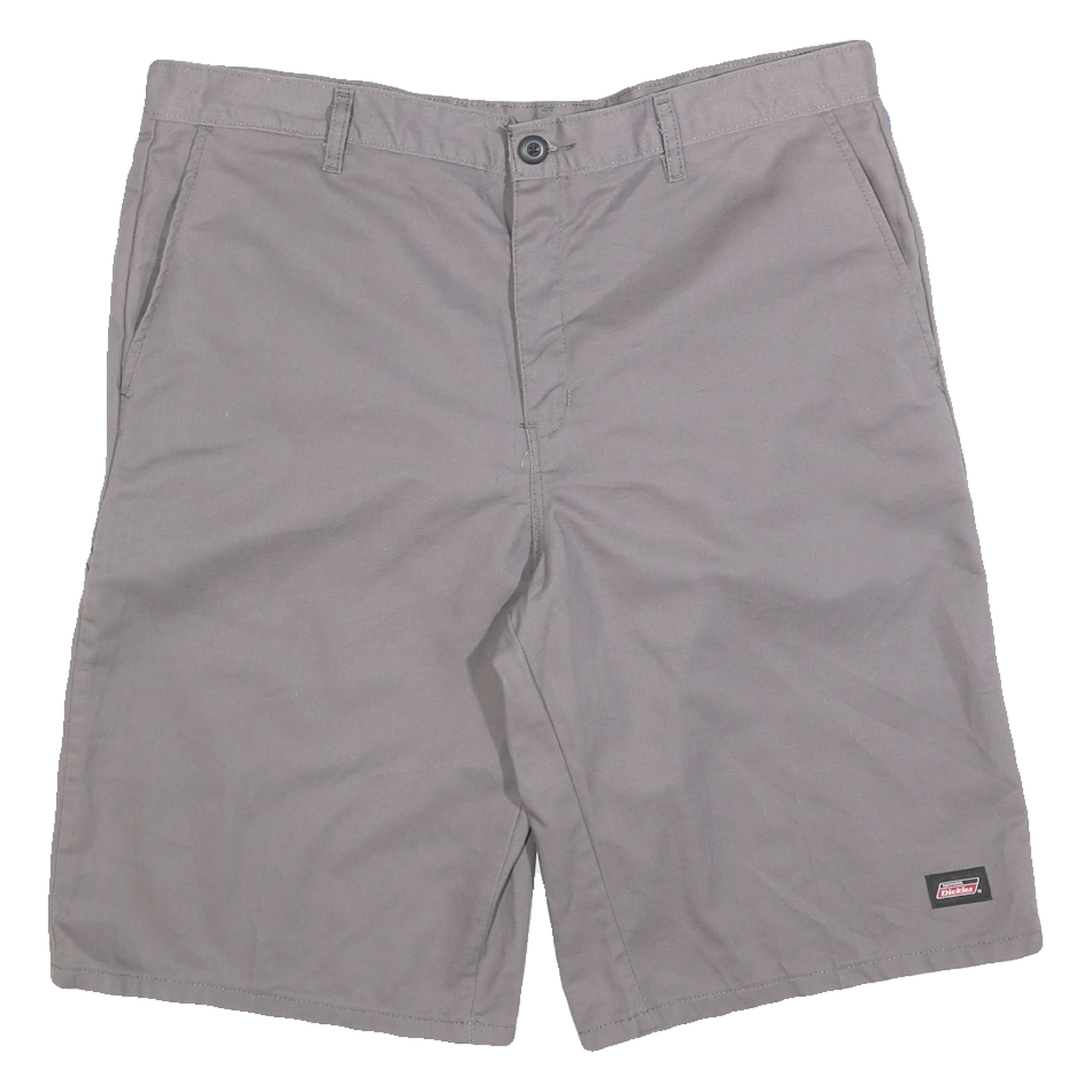DICKIES Mens Shorts Grey Casual Plain XL W38 Durable Workwear Refurbished - N/A refurbished available on Cerqular