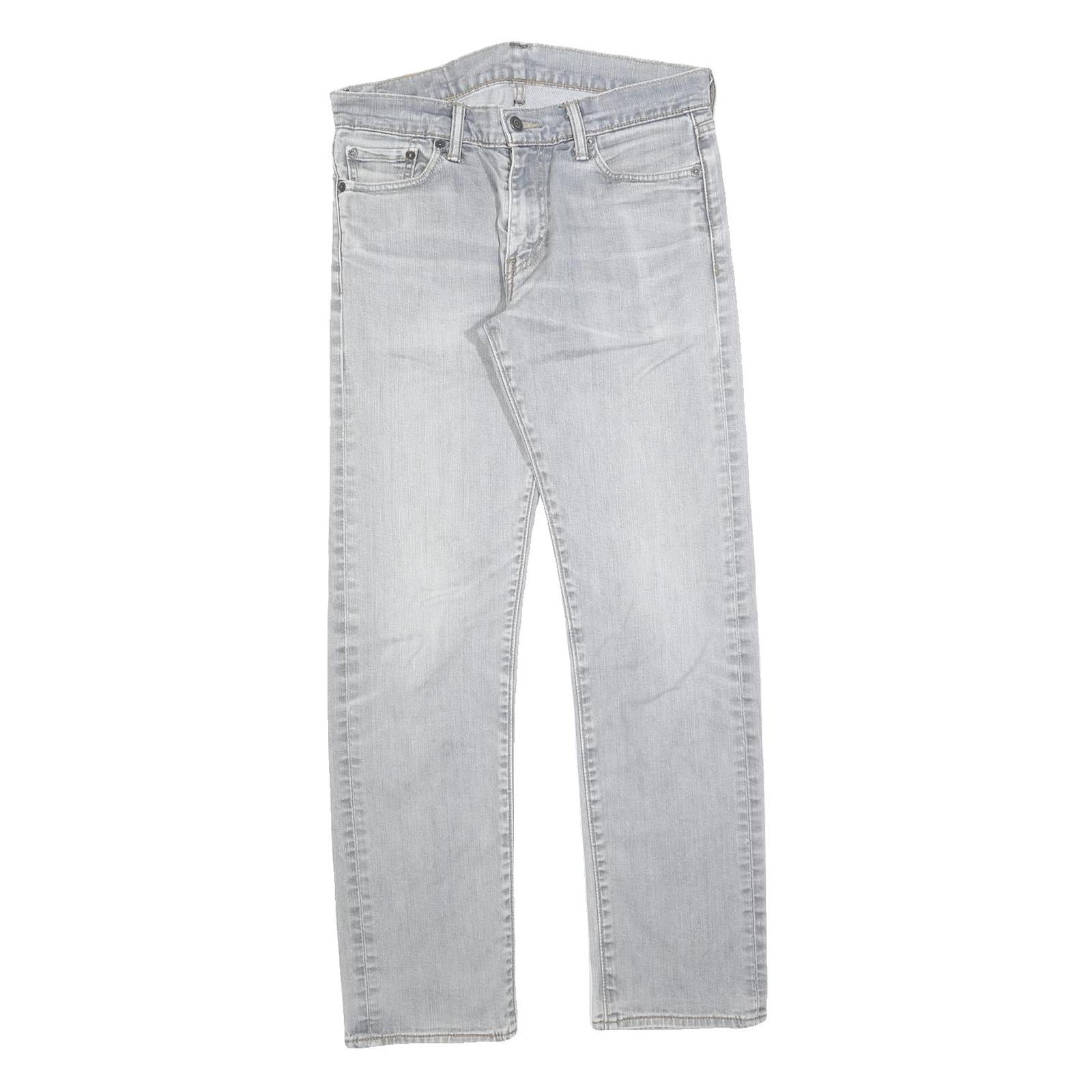LEVI'S 504 Mens Regular Fit Straight Denim Light W30 L29 Cotton Blend Zip Jeans Refurbished - N/A refurbished available on Cerqular