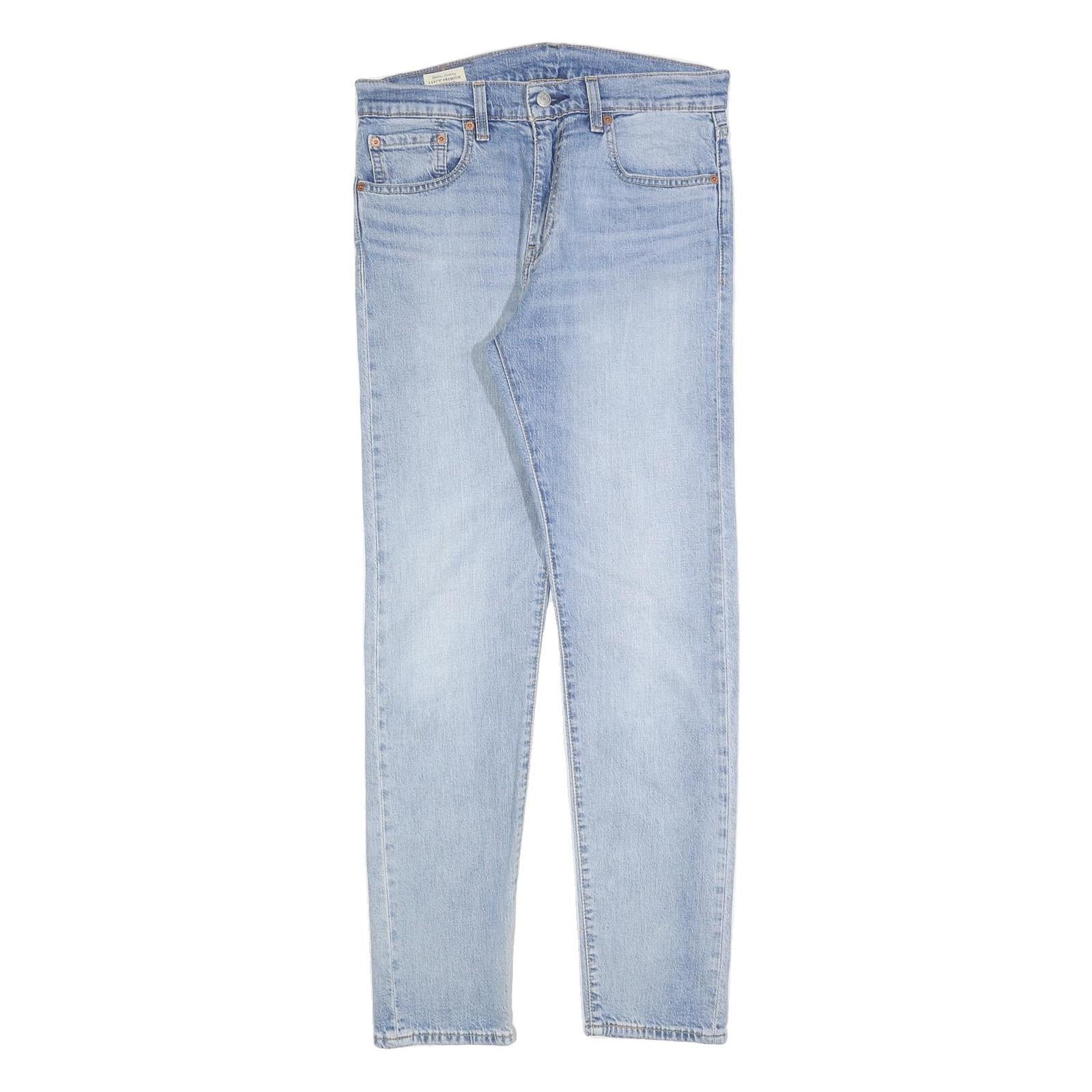 LEVI'S 512 BIG E Mens Jeans Blue Slim Skinny Denim Light W31 L32 Stylish Zip Refurbished - N/A refurbished available on Cerqular
