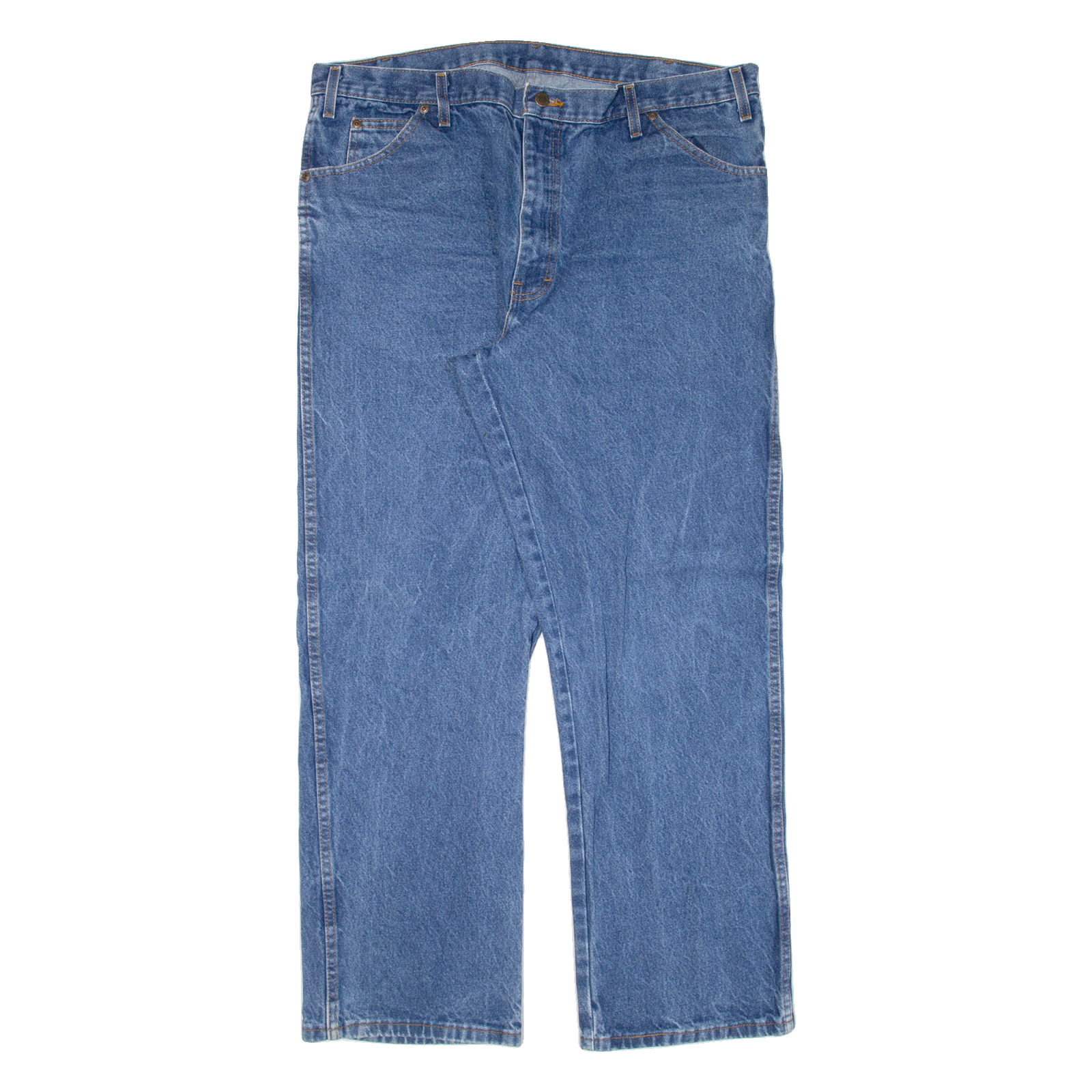 DICKIES Mens Jeans Blue Relaxed Straight W39 L31 Refurbished - N/A refurbished available on Cerqular