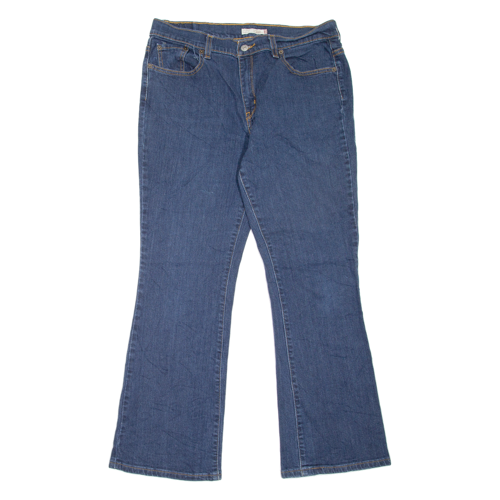 LEVI'S 515 Womens Jeans Blue Regular Bootcut W32 L28 Refurbished - N/A refurbished available on Cerqular