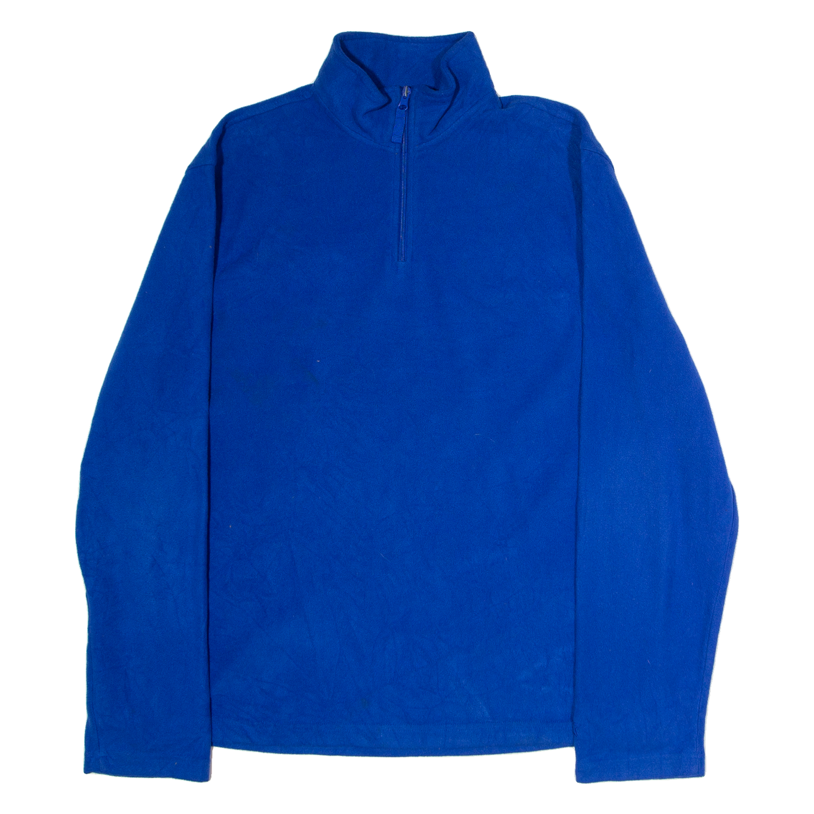 STARTER Mens Fleece Blue 1/4 Zip M Refurbished - N/A refurbished available on Cerqular