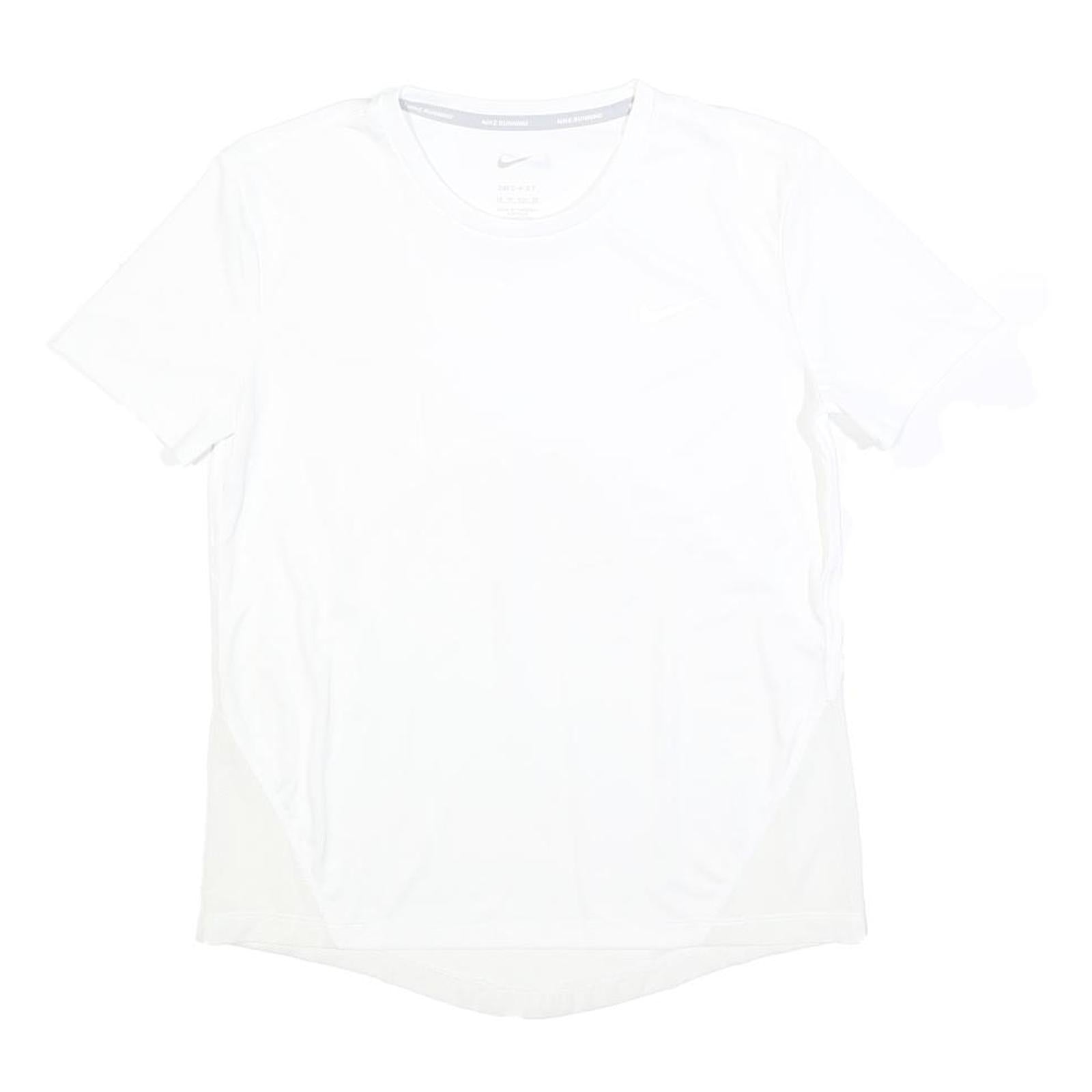 NIKE Mens White Running T-Shirt XS Short Sleeve Crew Neck Lightweight Refurbished - N/A refurbished available on Cerqular
