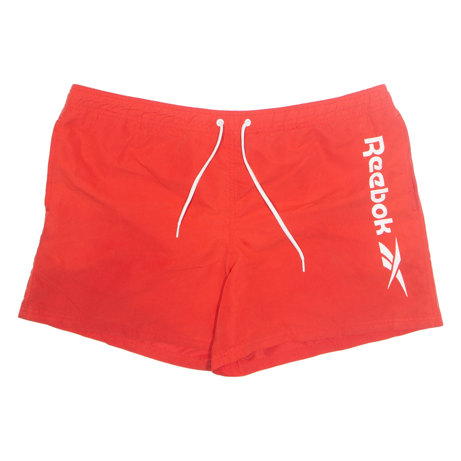 REEBOK Mesh Lined Mens Swimming Shorts Red 2XL W42 Refurbished - N/A refurbished available on Cerqular