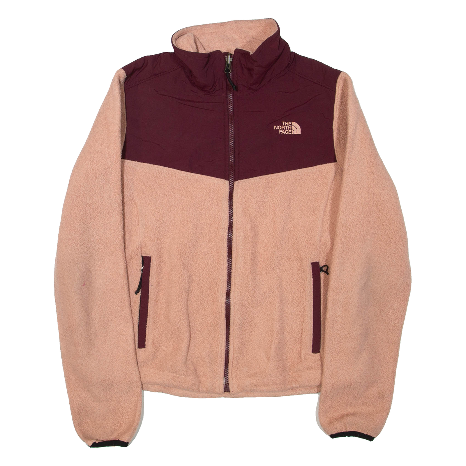 THE NORTH FACE Womens Fleece Jacket Pink XS Refurbished - N/A refurbished available on Cerqular