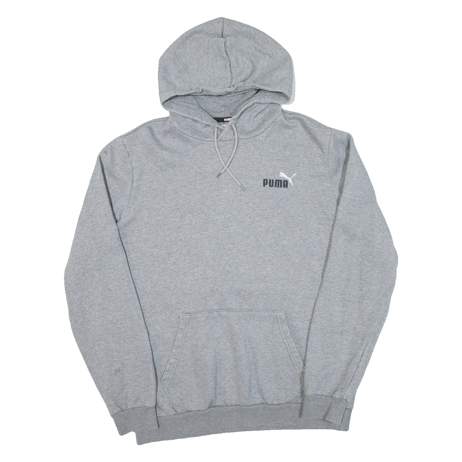 PUMA Tall Mens Grey Hoodie L Refurbished - N/A refurbished available on Cerqular
