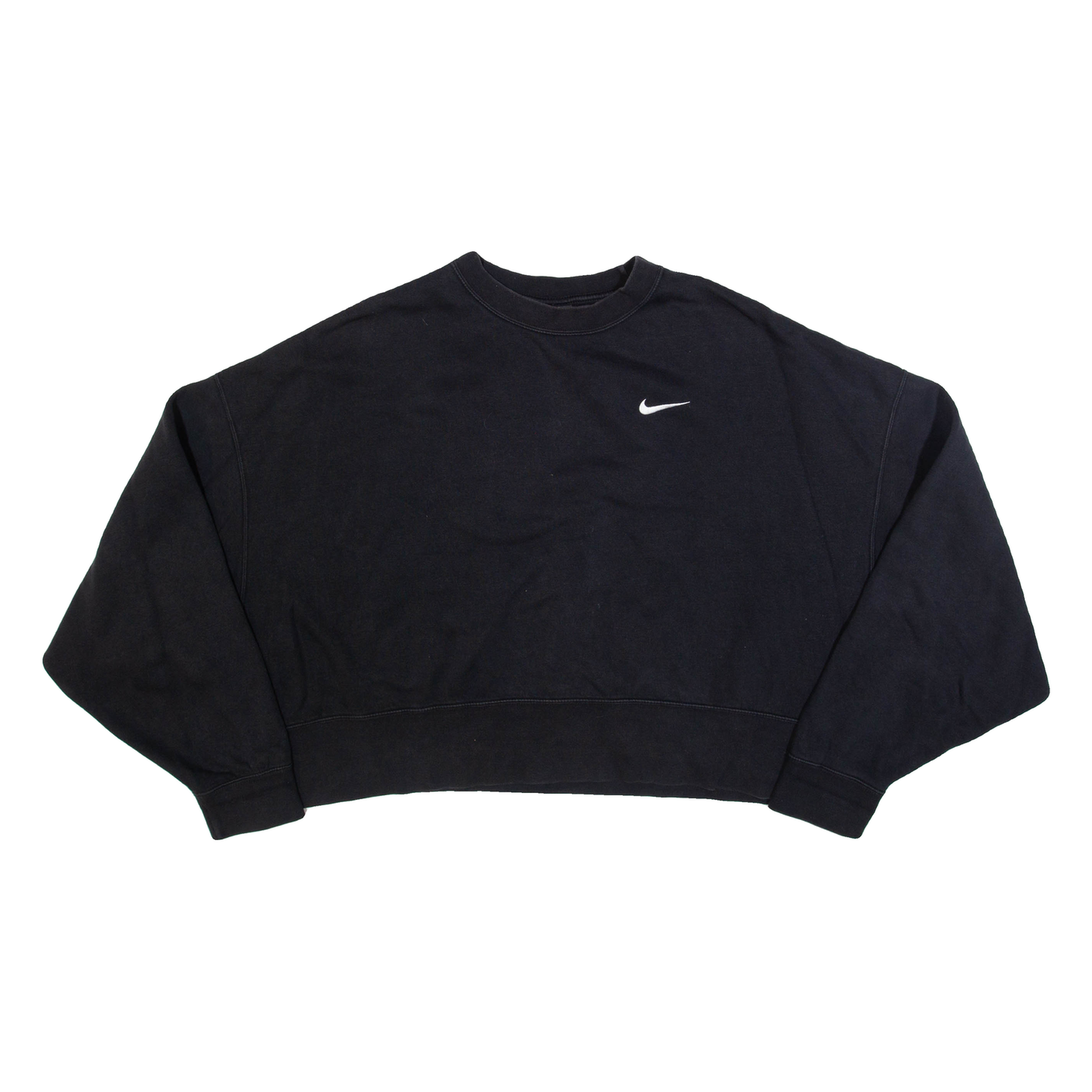NIKE Womens Sweatshirt Black L Refurbished - N/A refurbished available on Cerqular