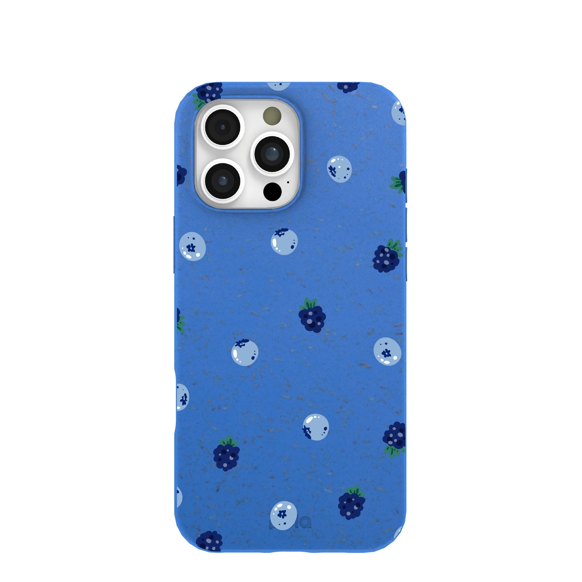 Electric Blue Black and Blue iPhone 16 Pro Max Case Refurbished - Pela Case refurbished available on Cerqular