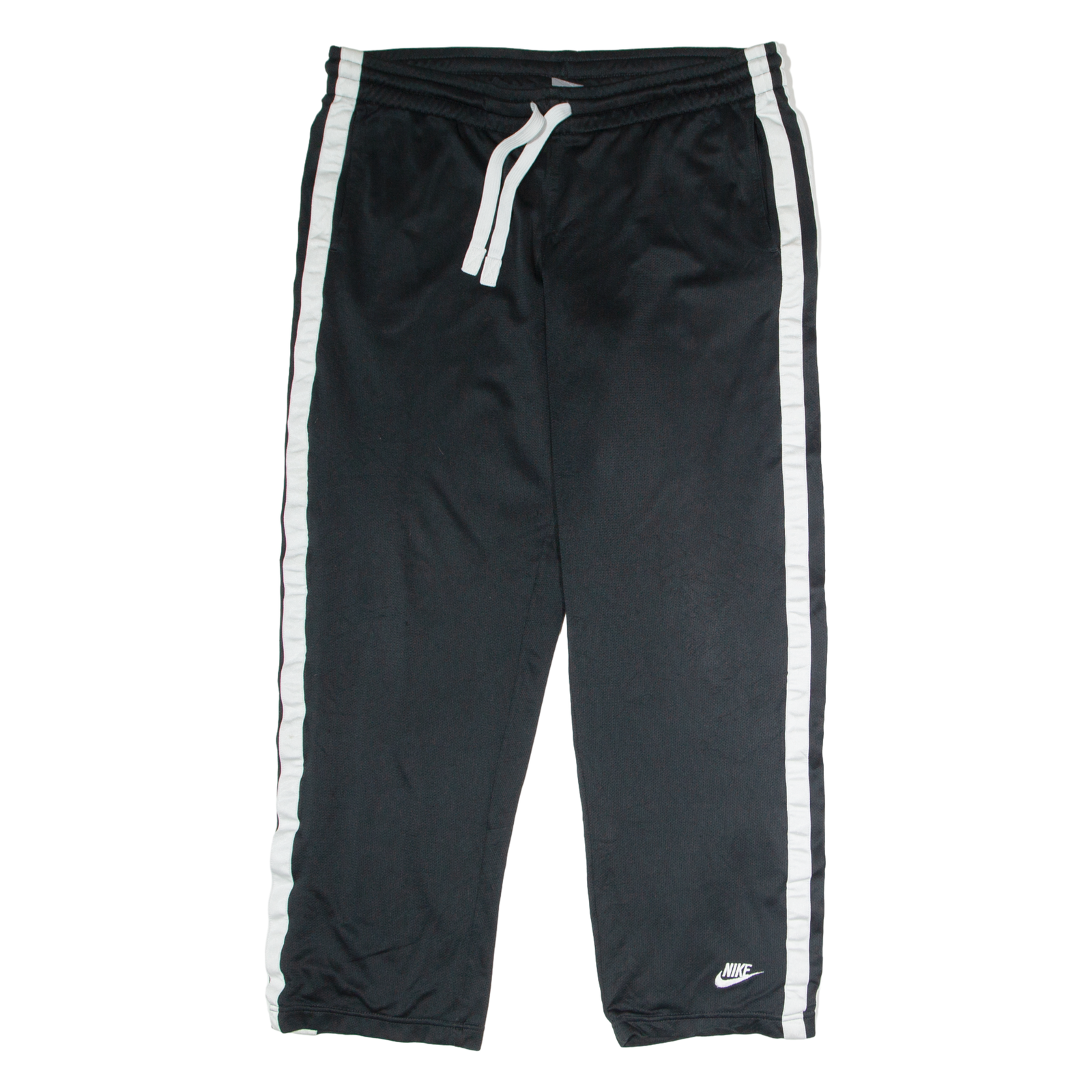 Buy NIKE Mens Track Pants Black Straight L W38 L28 Refurbished - $23.39 NIKE Mens Track Pants Black Straight L W38 L28 Refurbished - N/A refurbished available on Cerqular