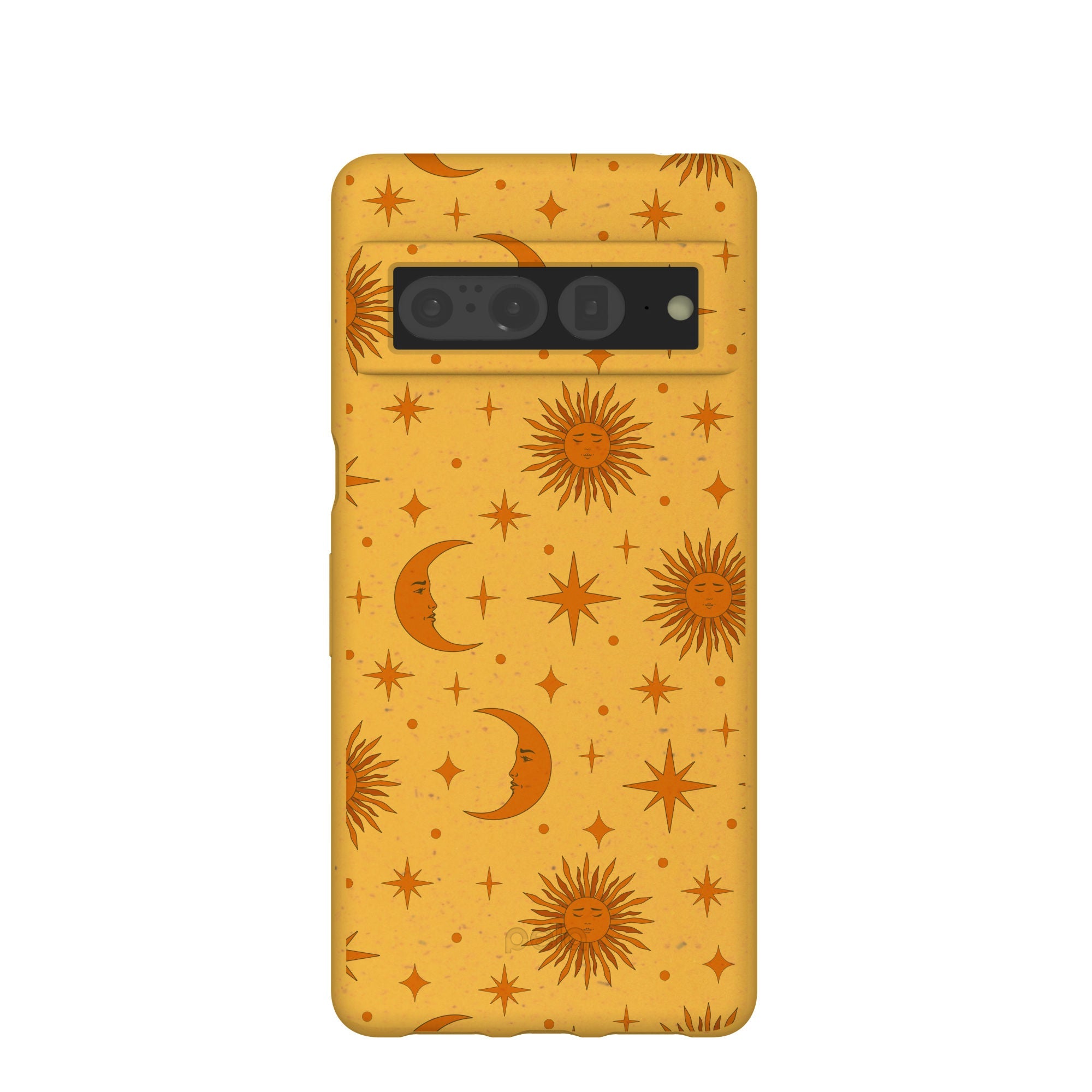 Honey Sun and Moon Google Pixel 7 Pro Case Refurbished - Pela Case refurbished available on Cerqular