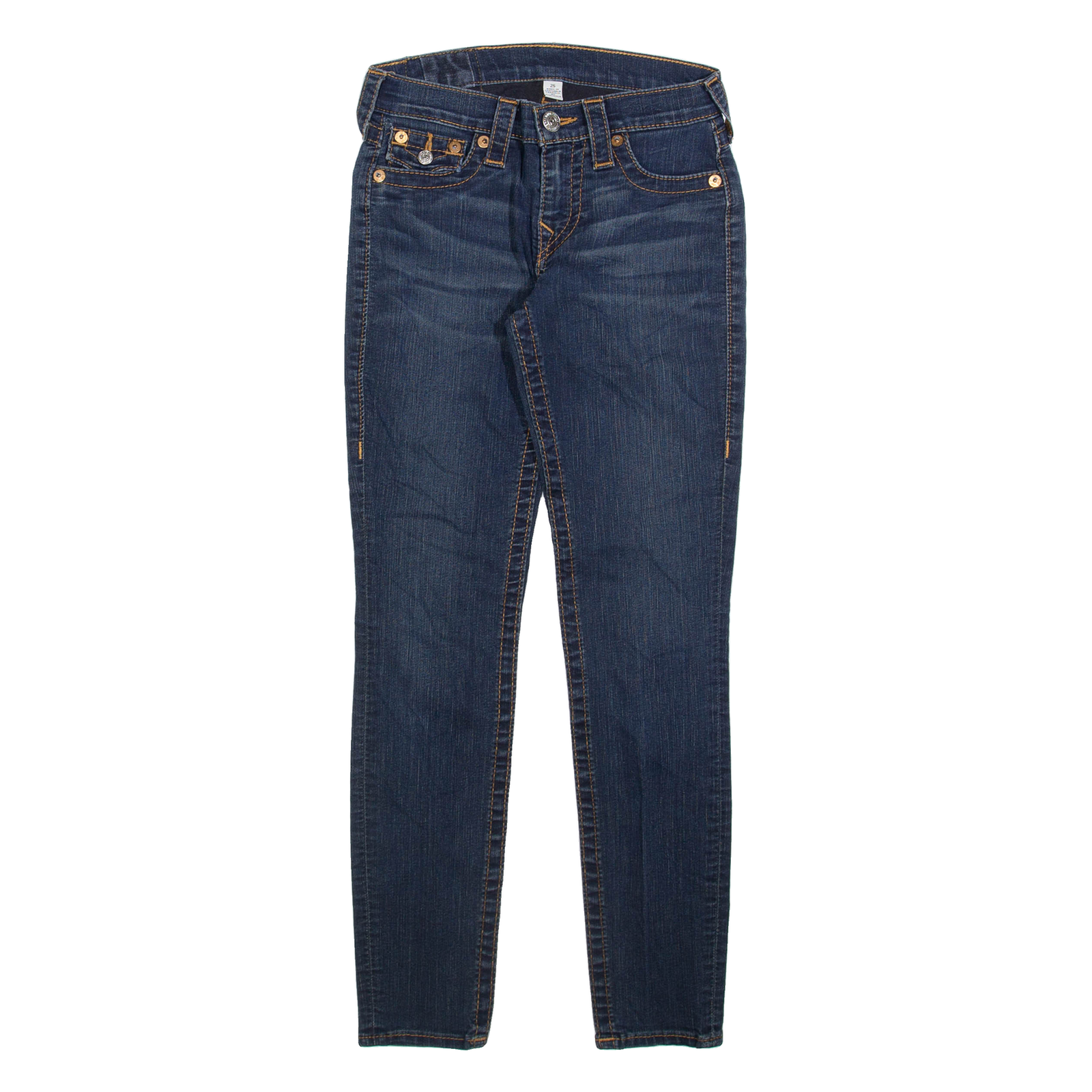 TRUE RELIGION Legging Womens Jeans Blue Slim Skinny W25 L29 Refurbished - N/A refurbished available on Cerqular
