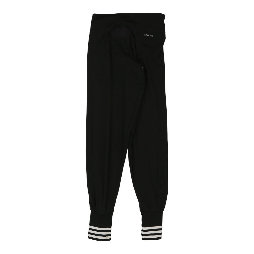 Adidas Leggings - Small Black Polyester Refurbished - Thrifted (note: this is a term often used to describe second- refurbished available on Cerqular