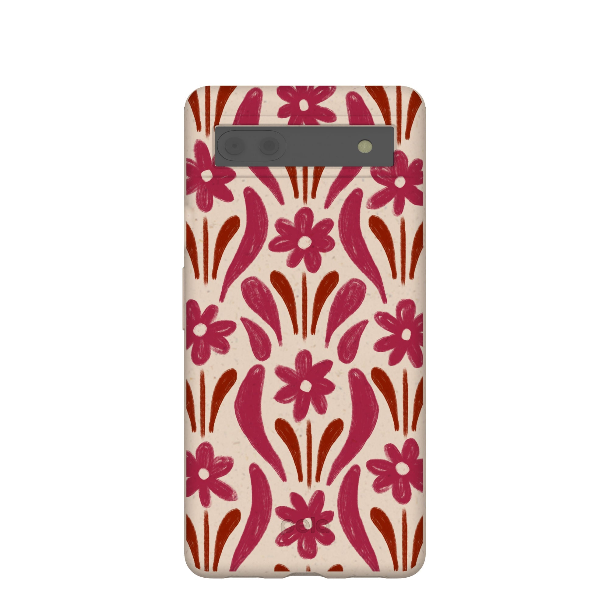 Seashell Flower Stack Google Pixel 6a Case Refurbished - Pela Case refurbished available on Cerqular