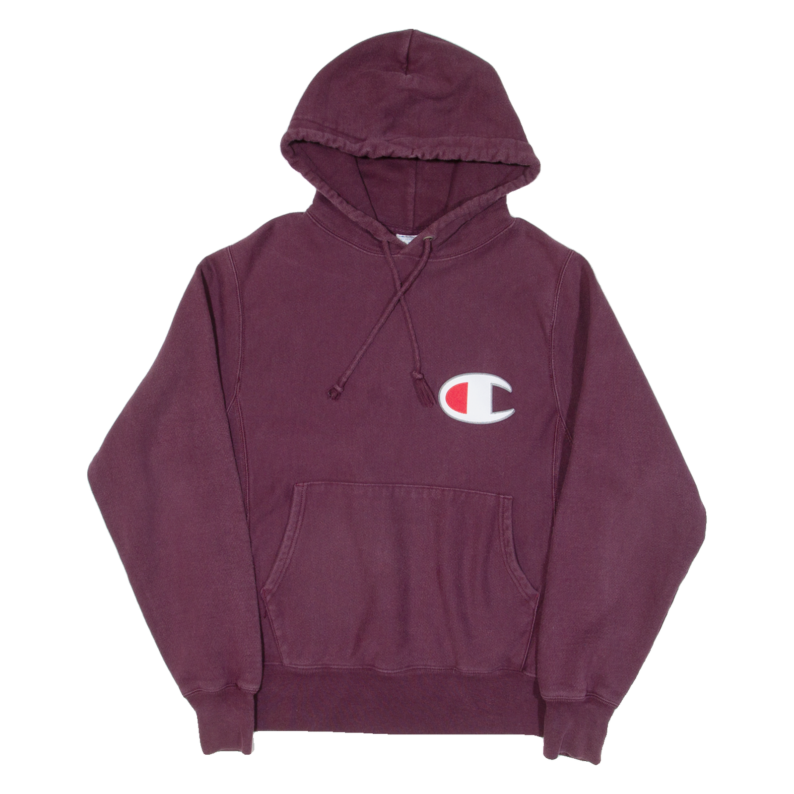 CHAMPION REVERSE WEAVE Mens Maroon Hoodie S Refurbished - N/A refurbished available on Cerqular