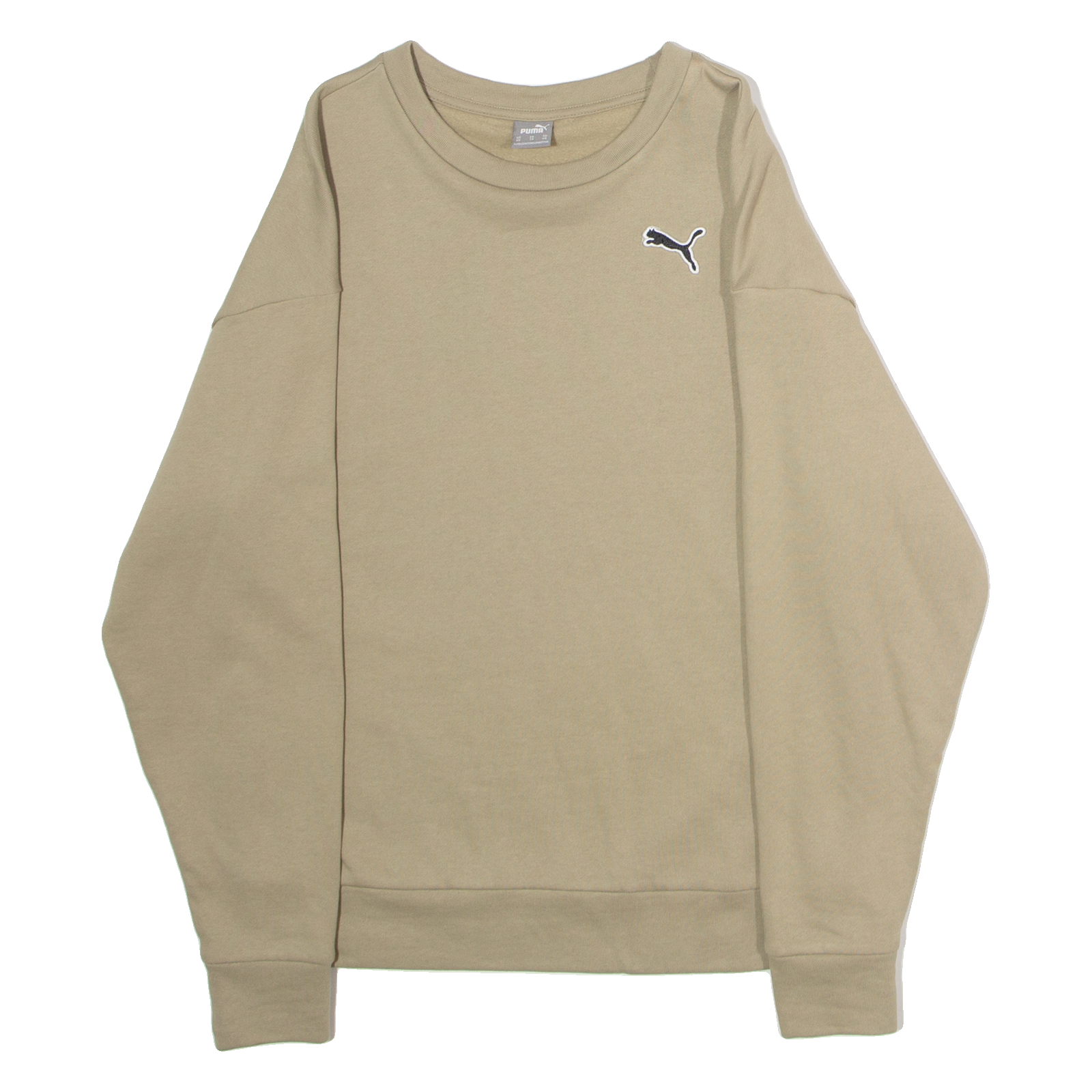 PUMA Mens Sweatshirt Green Crew Neck XS Refurbished - N/A refurbished available on Cerqular