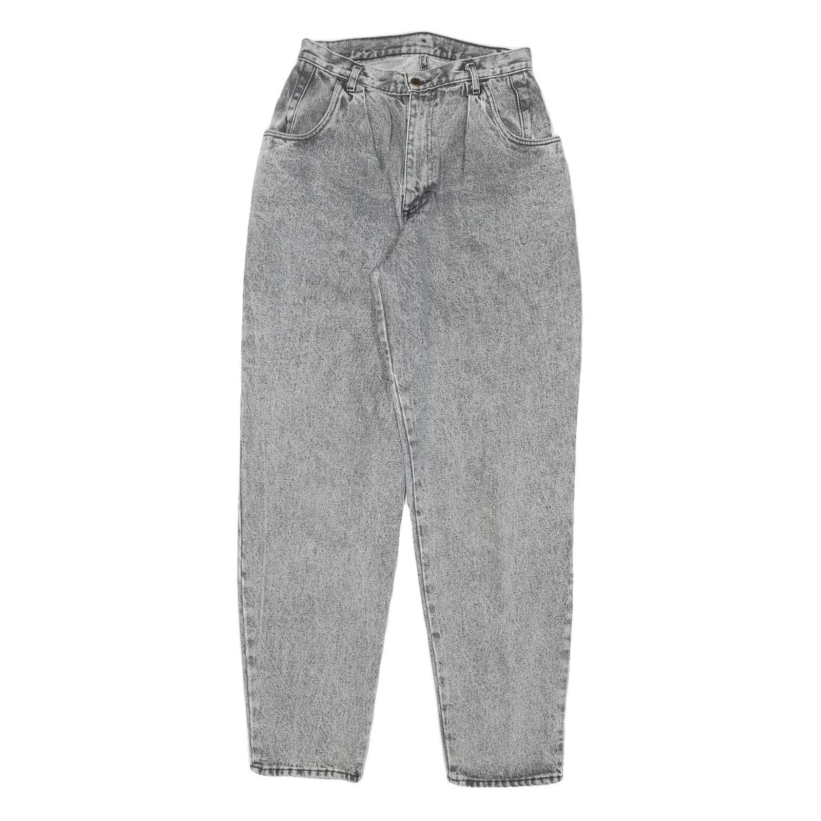 CAROLE LAURENT Womens Jeans Grey Relaxed Straight Denim Medium W27 L31 Vintage Refurbished - N/A refurbished available on Cerqular