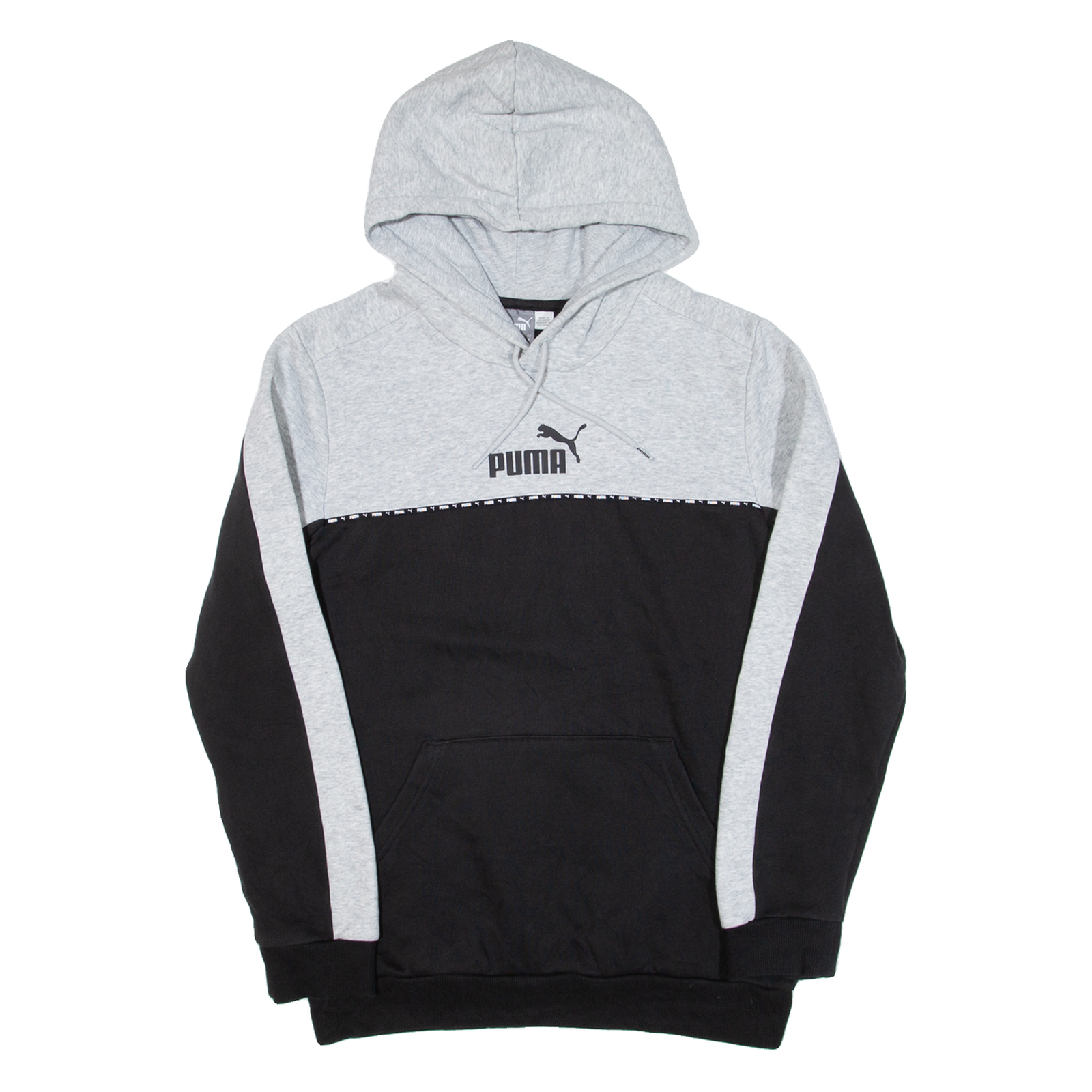 PUMA Mens Grey Hoodie S Refurbished - N/A refurbished available on Cerqular