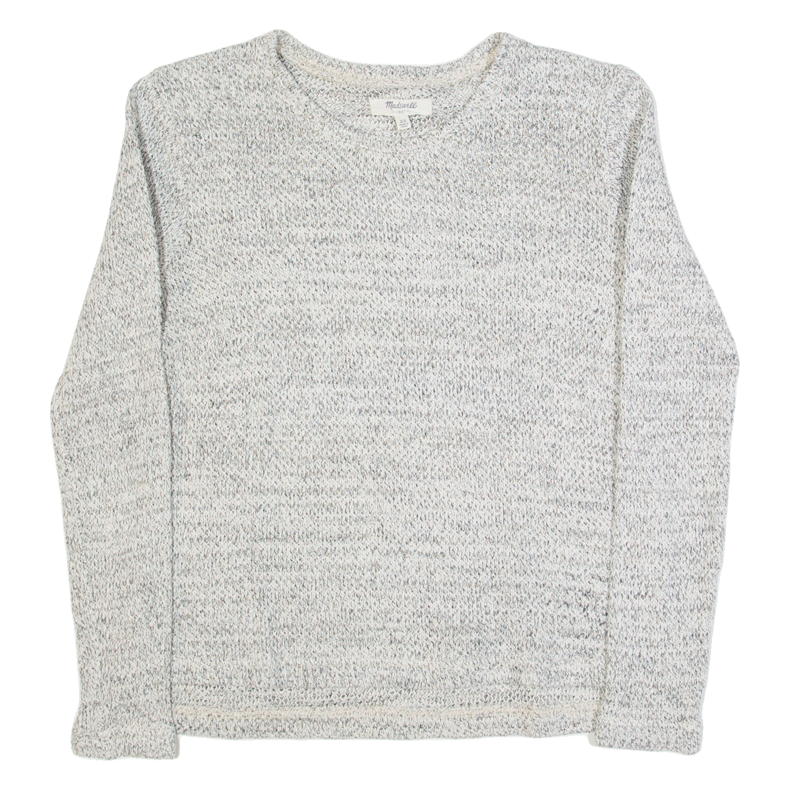 MADEWELL Womens Jumper Grey Tight Knit XS Refurbished - N/A refurbished available on Cerqular