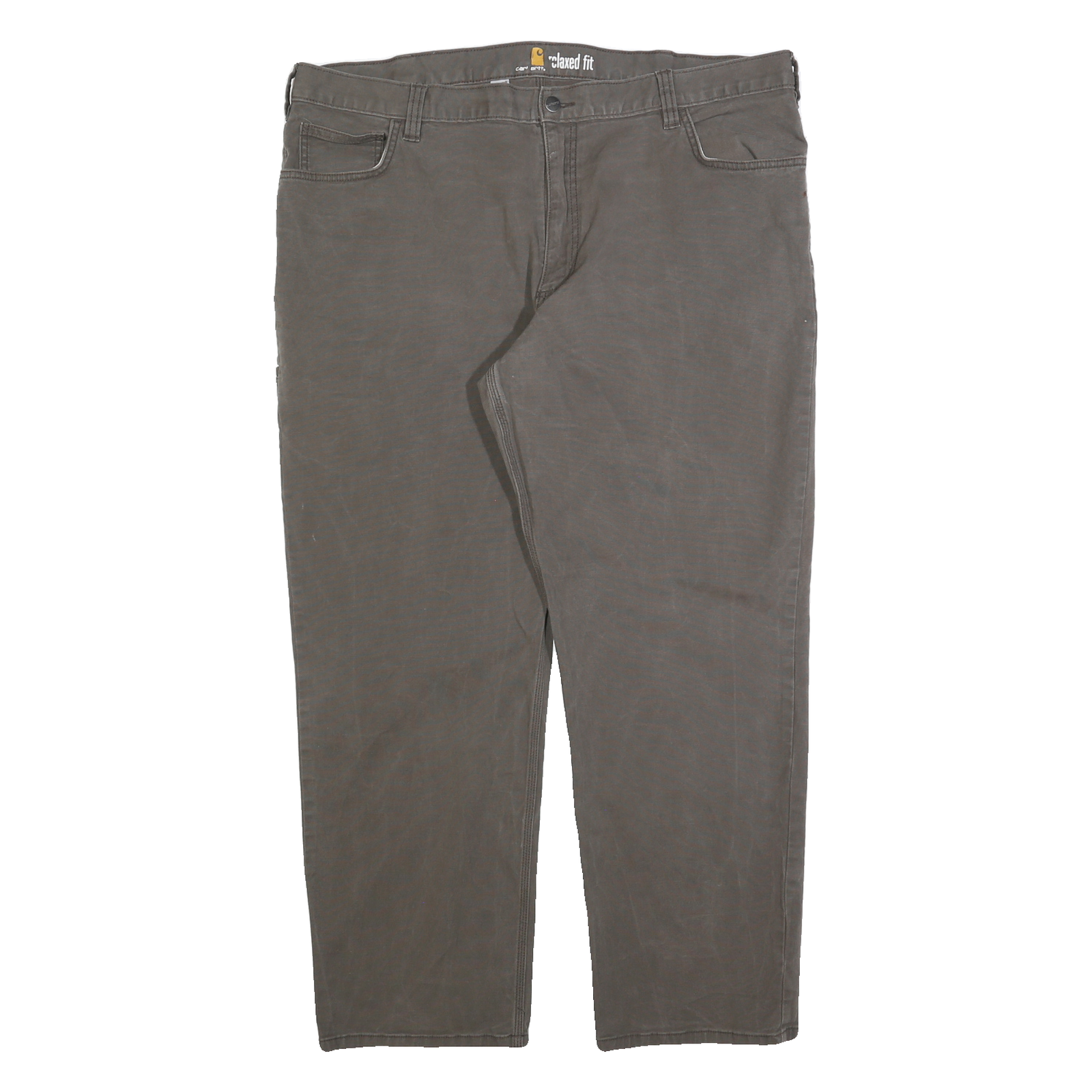 Buy CARHARTT Mens Cotton Blend Relaxed Fit Brown Straight Trousers W42 L30 Workwear Refurbished - $62.39 CARHARTT Mens Cotton Blend Relaxed Fit Brown Straight Trousers W42 L30 Workwear Refurbished - N/A refurbished available on Cerqular
