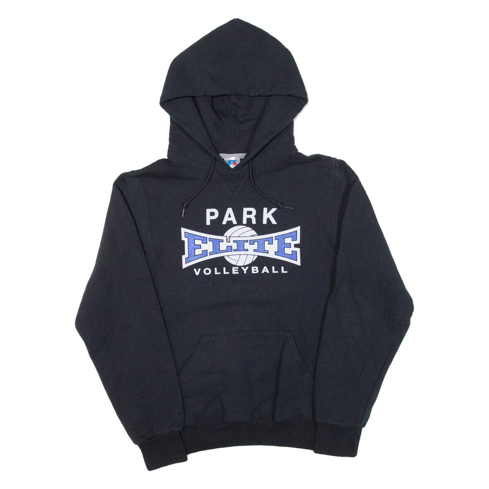 RUSSELL ATHLETIC Park Elite Volleyball Mens Black Hoodie USA S Refurbished - N/A refurbished available on Cerqular
