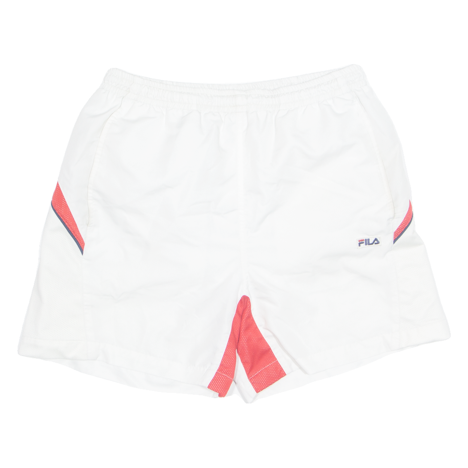 FILA Lined Mens Sports Shorts White Relaxed M W28 Refurbished - N/A refurbished available on Cerqular