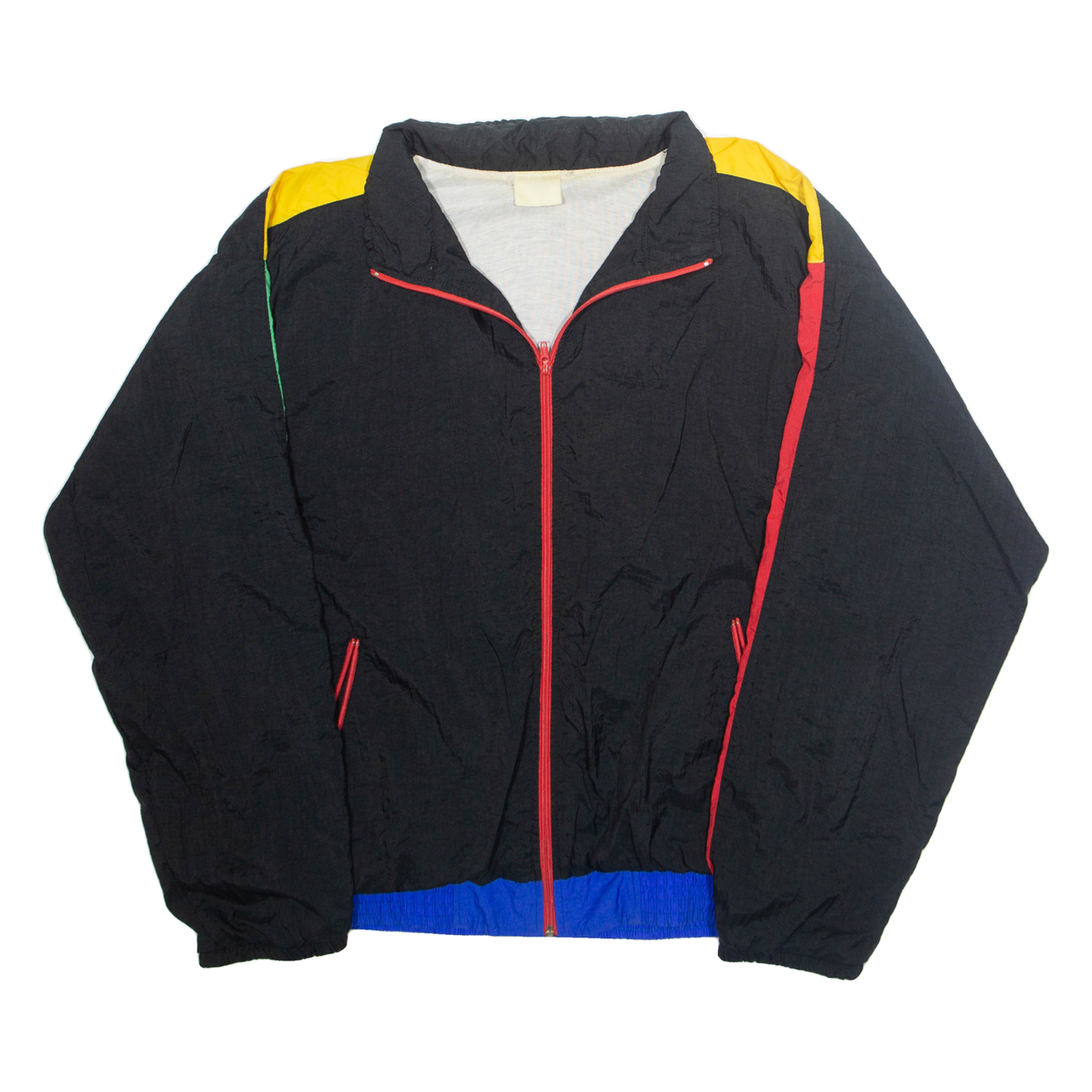Mens Shell Jacket Black Nylon L Refurbished - N/A refurbished available on Cerqular