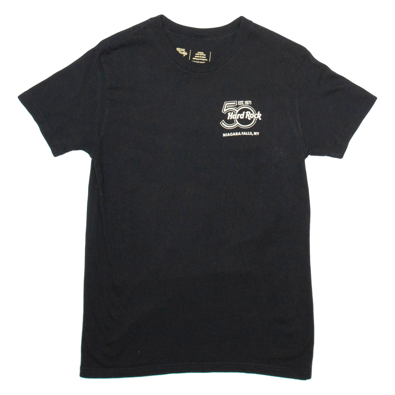 HARD ROCK CAFE Niagara Falls Mens T-Shirt Black USA XS Refurbished - N/A refurbished available on Cerqular