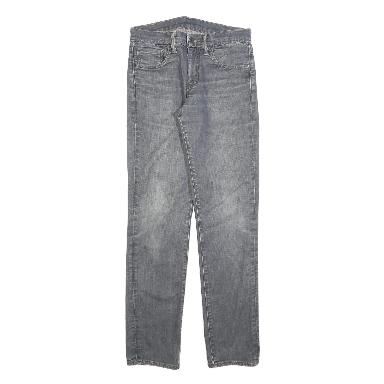 LEVI'S 511 Slim Mens Jeans Blue Slim Straight Denim Medium W30 L32 Stylish Refurbished - N/A refurbished available on Cerqular