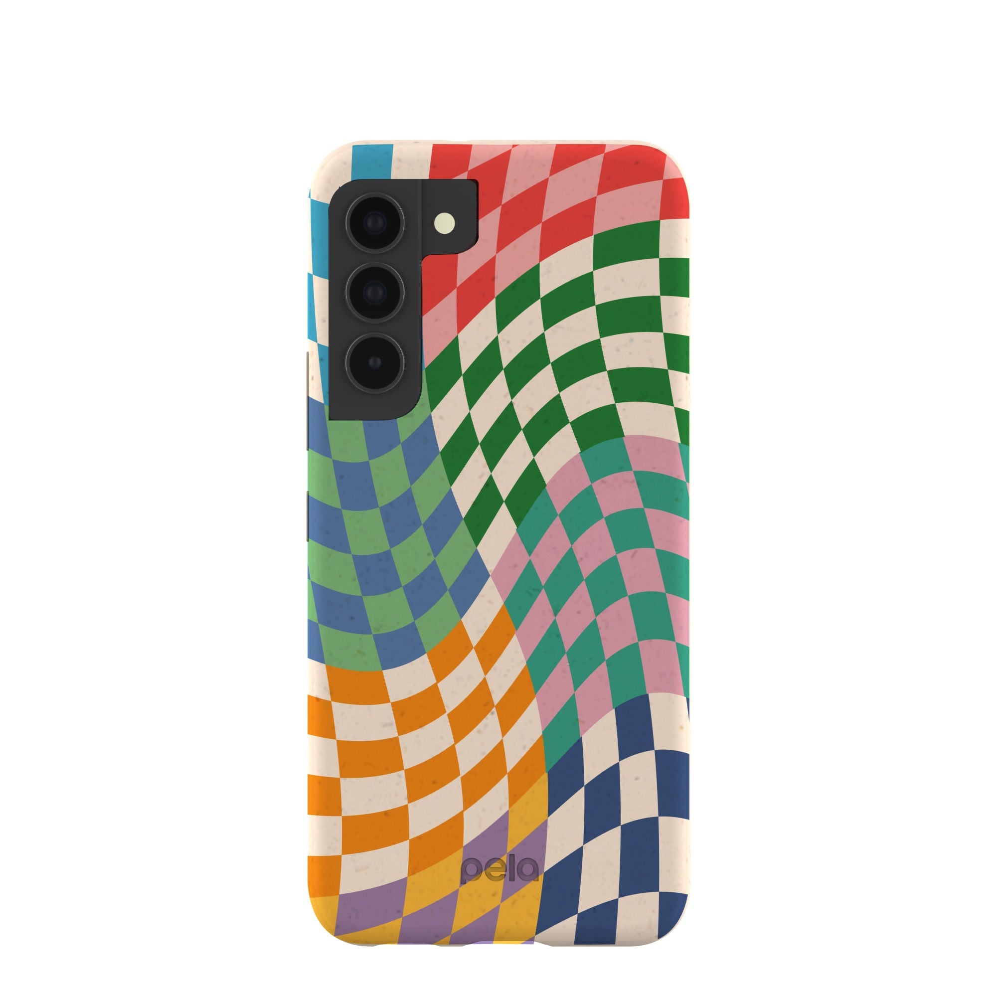 Seashell Patchwork Samsung Galaxy S22 Case Refurbished - Pela Case refurbished available on Cerqular