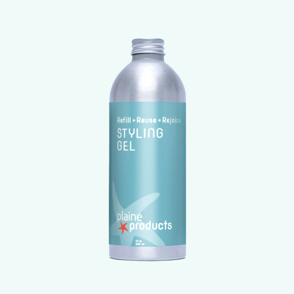 Styling Gel | Scent: Sage | Size: 10 oz | Pump: No Pump (Refill) Refurbished - Plaine Products refurbished available on Cerqular