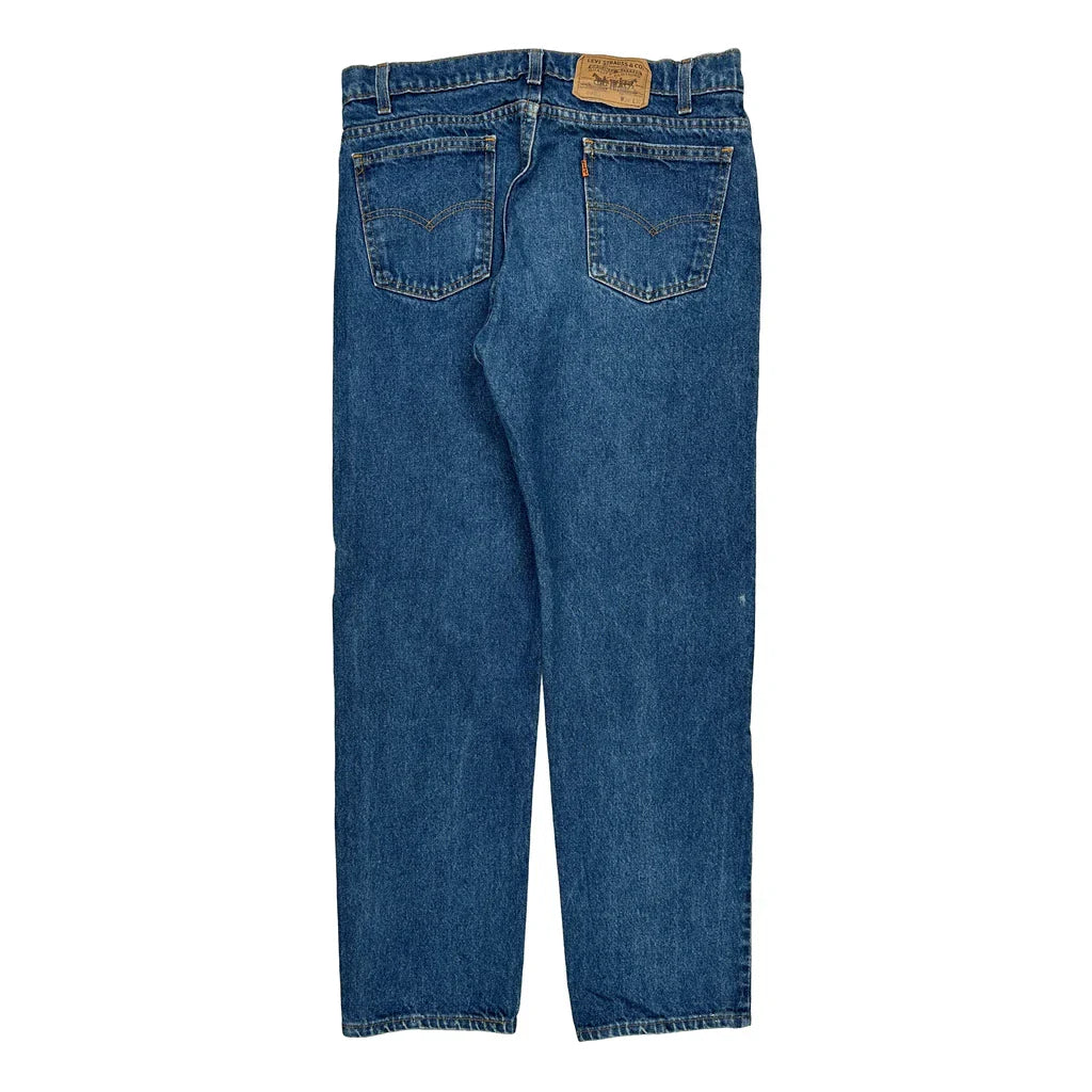 Buy Made In USA Levis Jeans - 32W 30L Blue Cotton Refurbished - $66.99 Made In USA Levis Jeans - 32W 30L Blue Cotton Refurbished - Thrifted (note: this is a term often used to describe second- refurbished available on Cerqular