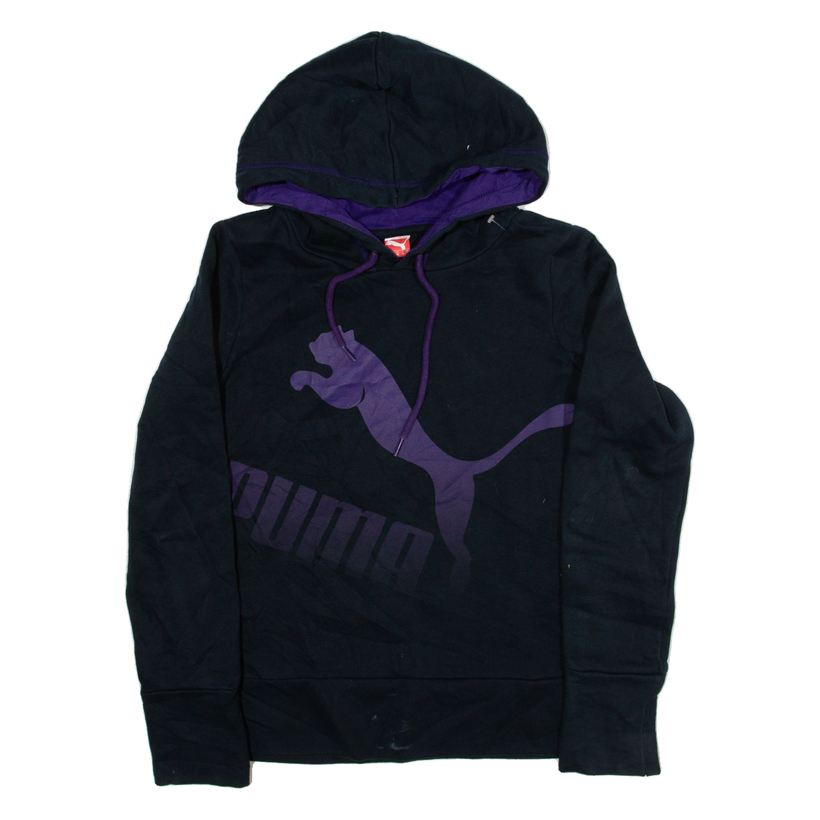 PUMA Womens Black Hoodie XS Refurbished - N/A refurbished available on Cerqular