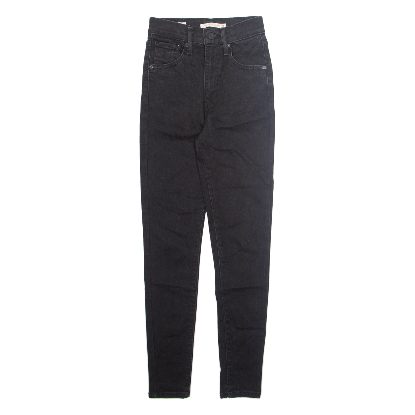 LEVI'S Womens Jeans Blue Slim Skinny W24 L28 Refurbished - N/A refurbished available on Cerqular