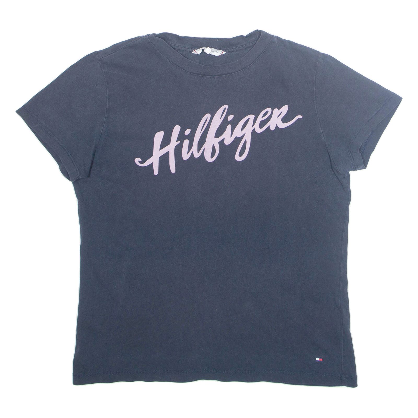 TOMMY HILFIGER Womens T-Shirt Blue XS Refurbished - N/A refurbished available on Cerqular