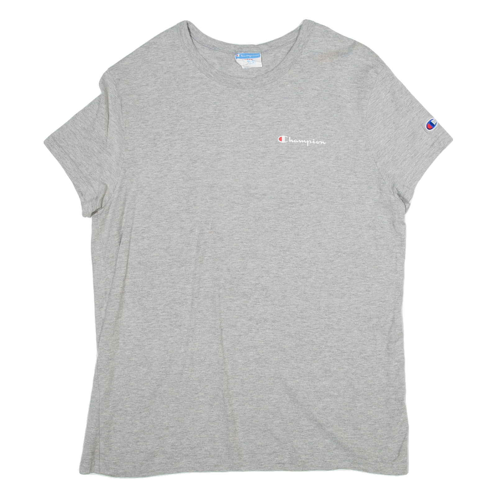 CHAMPION Mens T-Shirt Grey L Refurbished - N/A refurbished available on Cerqular