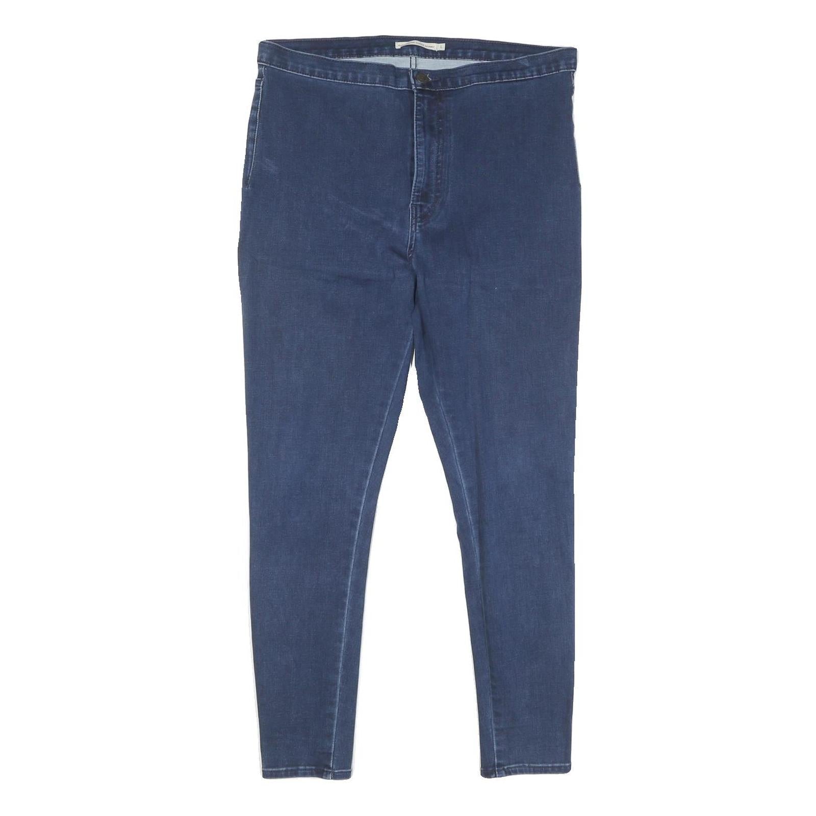 LEVI'S Runaround Super Skinny Womens Jeans Blue Slim Skinny Denim Medium W32 L26 Refurbished - N/A refurbished available on Cerqular