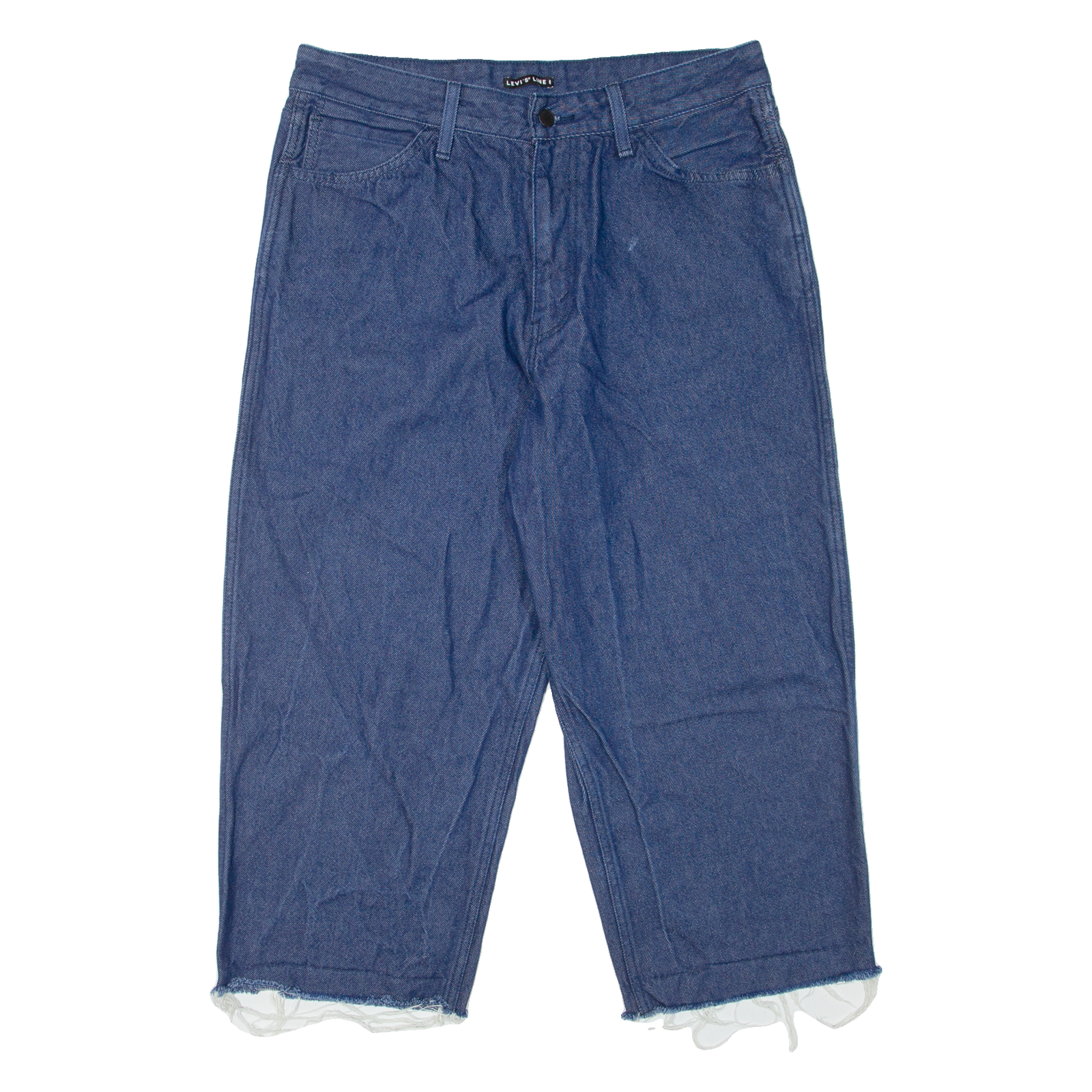 LEVI'S Line 8 Cropped Mens Jeans Blue Loose Tapered W33 L22 Refurbished - N/A refurbished available on Cerqular